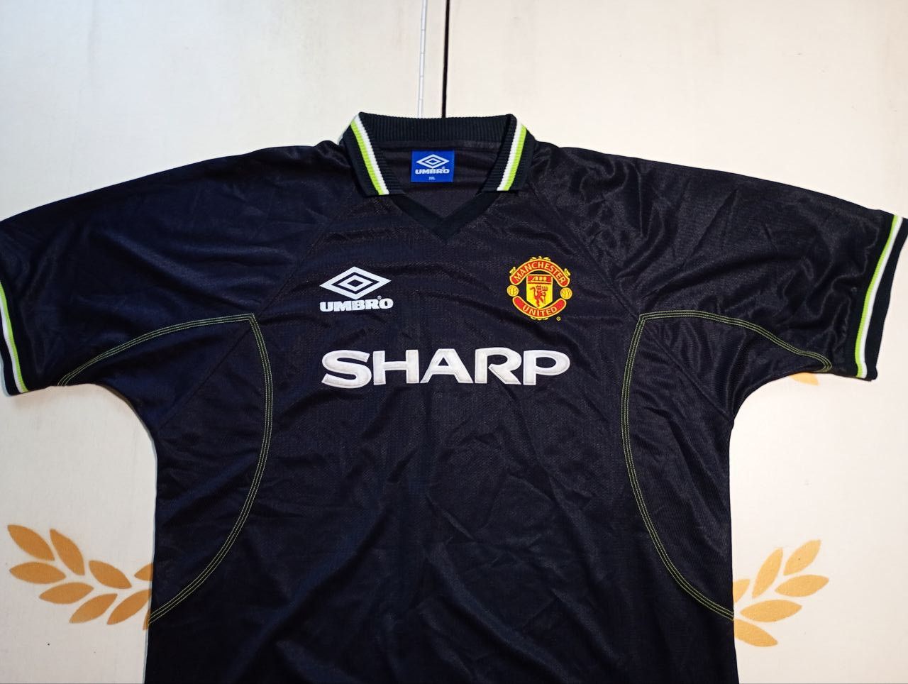 Umbro Umbro Manchester United Third Jersey 1998-1999 Size US XXL / EU 58 / 5 - 9 Thumbnail
