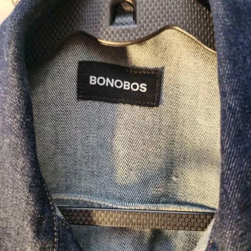 Bonobos Men's Medium Bonobos Stretch Dark Indigo Denim Jacket Size US M / EU 48-50 / 2 - 4 Thumbnail