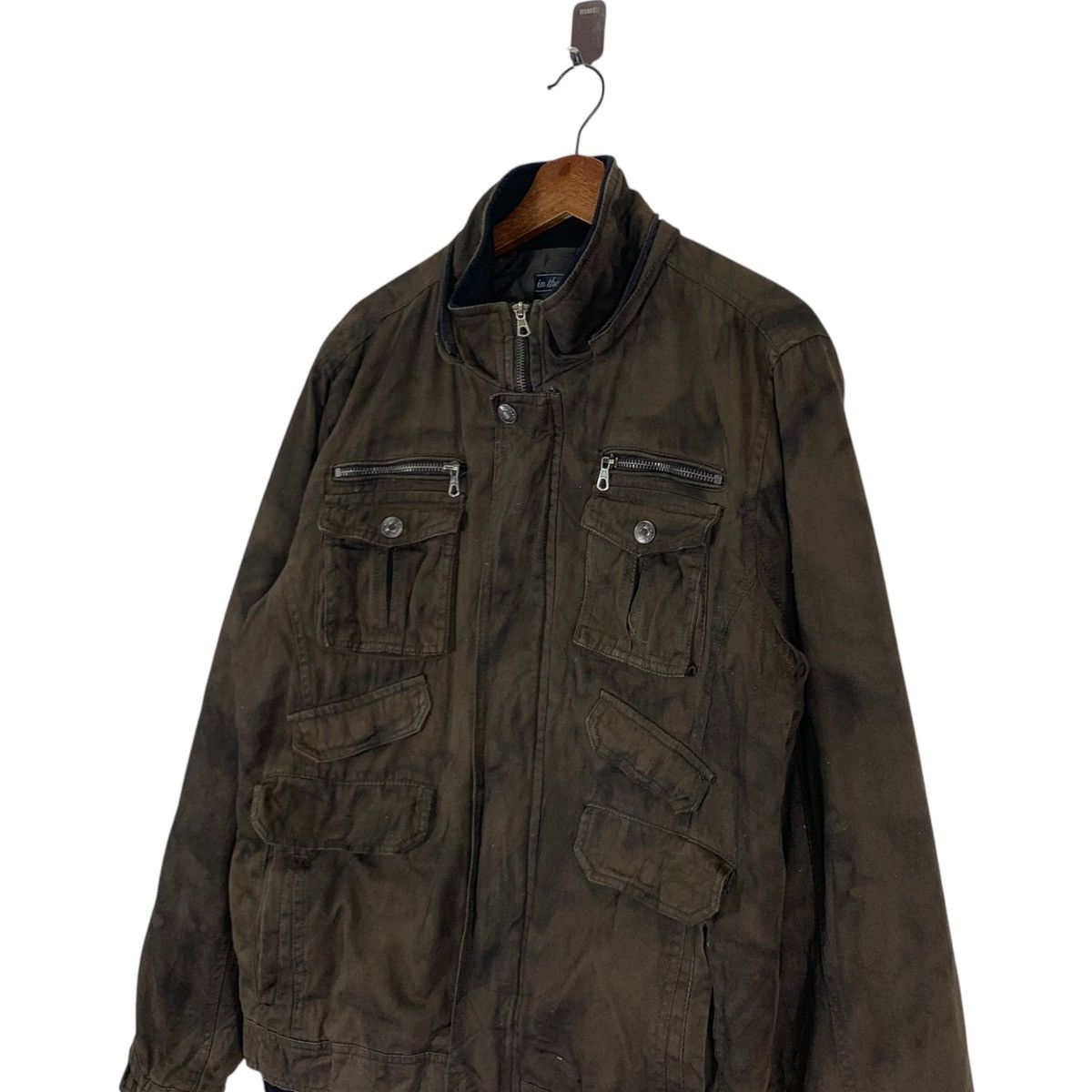 In The Attic × Japanese Brand × Vintage VINTAGE IN THE ATTICS BOMBER ZIPPER JACKET Size US L / EU 52-54 / 3 - 3 Thumbnail