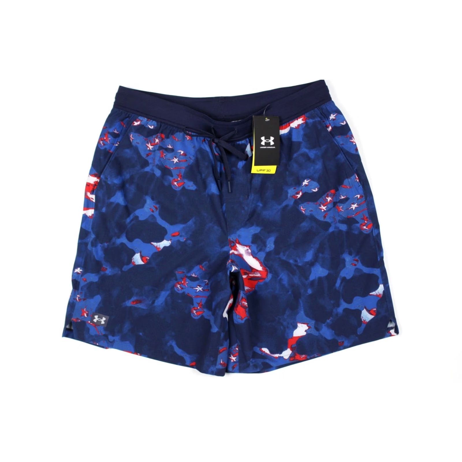 Under Armour Under Armour UA Expanse Board Shorts L x 8" Red White Blue 1377187 410 Size US 33 - 5 Thumbnail