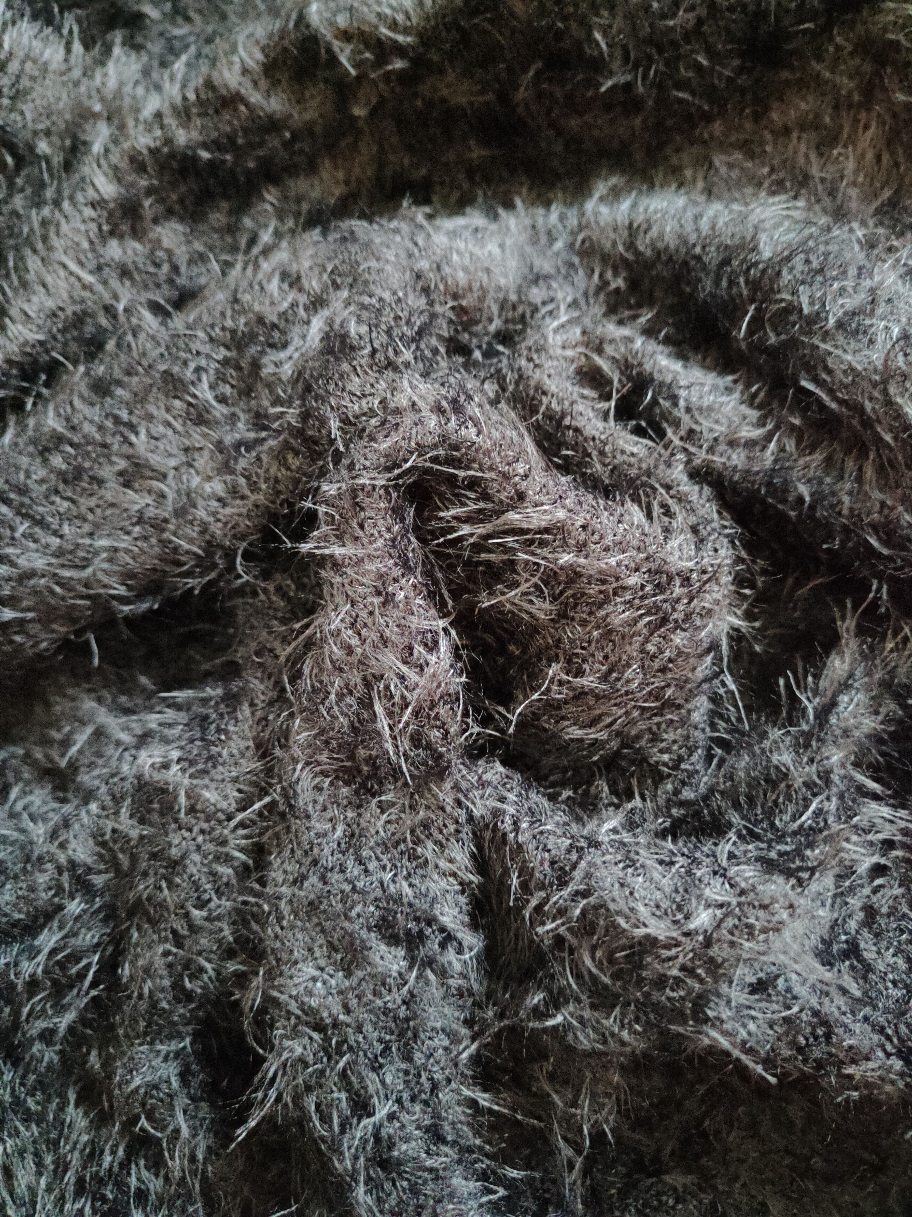 Japanese Brand × Vintage Avail Avantgarde Black Fur Mohair Knitwear Size L / US 10 / IT 46 - 10 Thumbnail