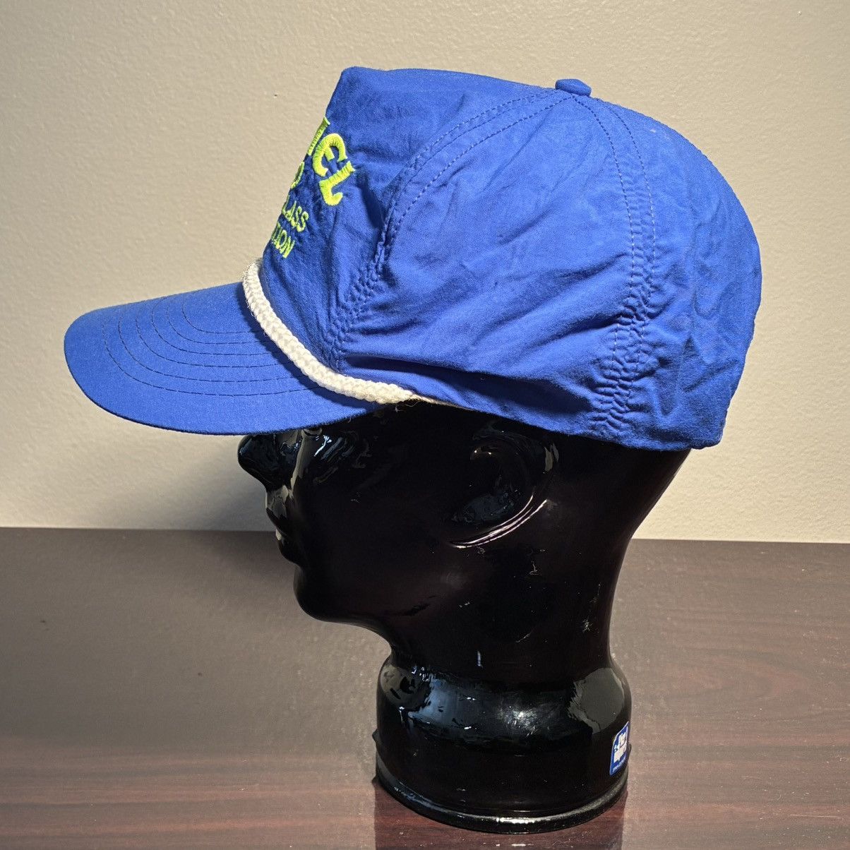 Camel 80s Camel Pro World Class Competition blue baseball hat Size ONE SIZE - 4 Thumbnail