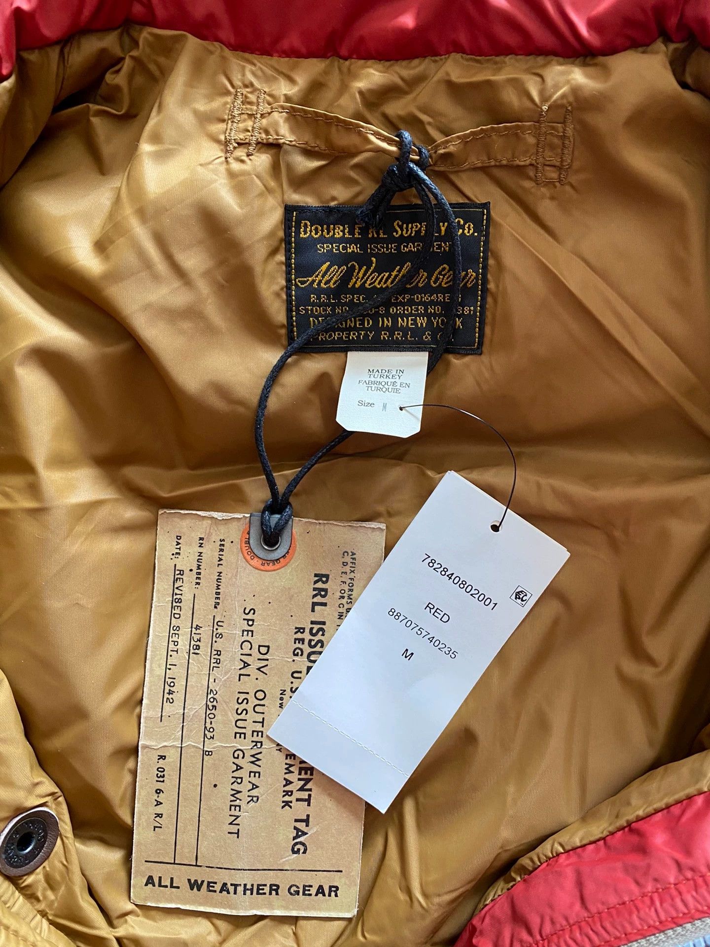 RRL Ralph Lauren RRL Southwest Mountaineering Tech Cotton Vest New W/Tag Size US M / EU 48-50 / 2 - 4 Thumbnail