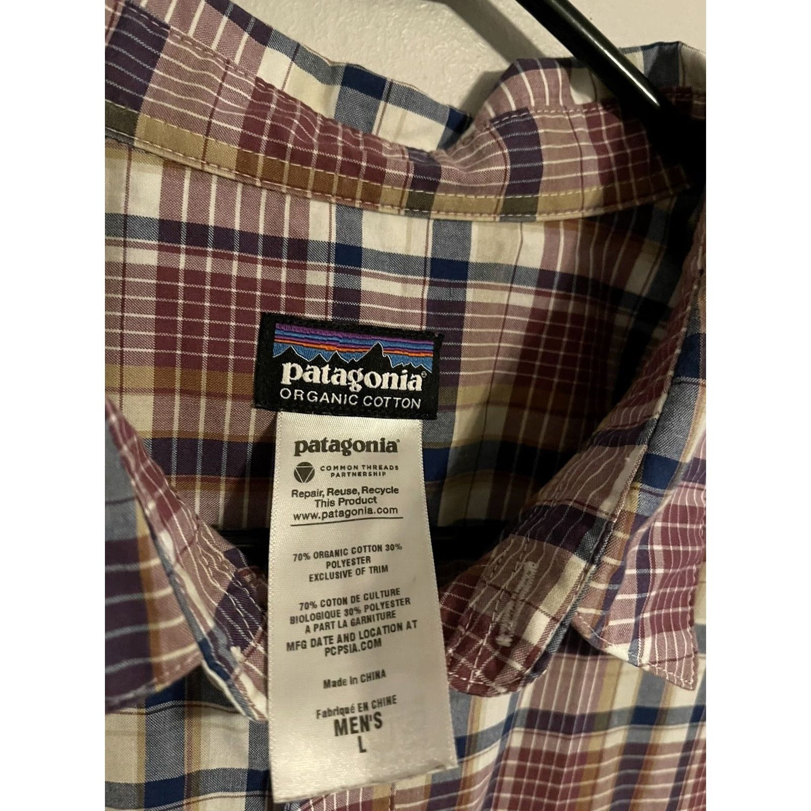 Patagonia Patagonia Men's Go To Shirt Button Up Casual Plaid Shirt - Men's Large L Size US L / EU 52-54 / 3 - 5 Thumbnail