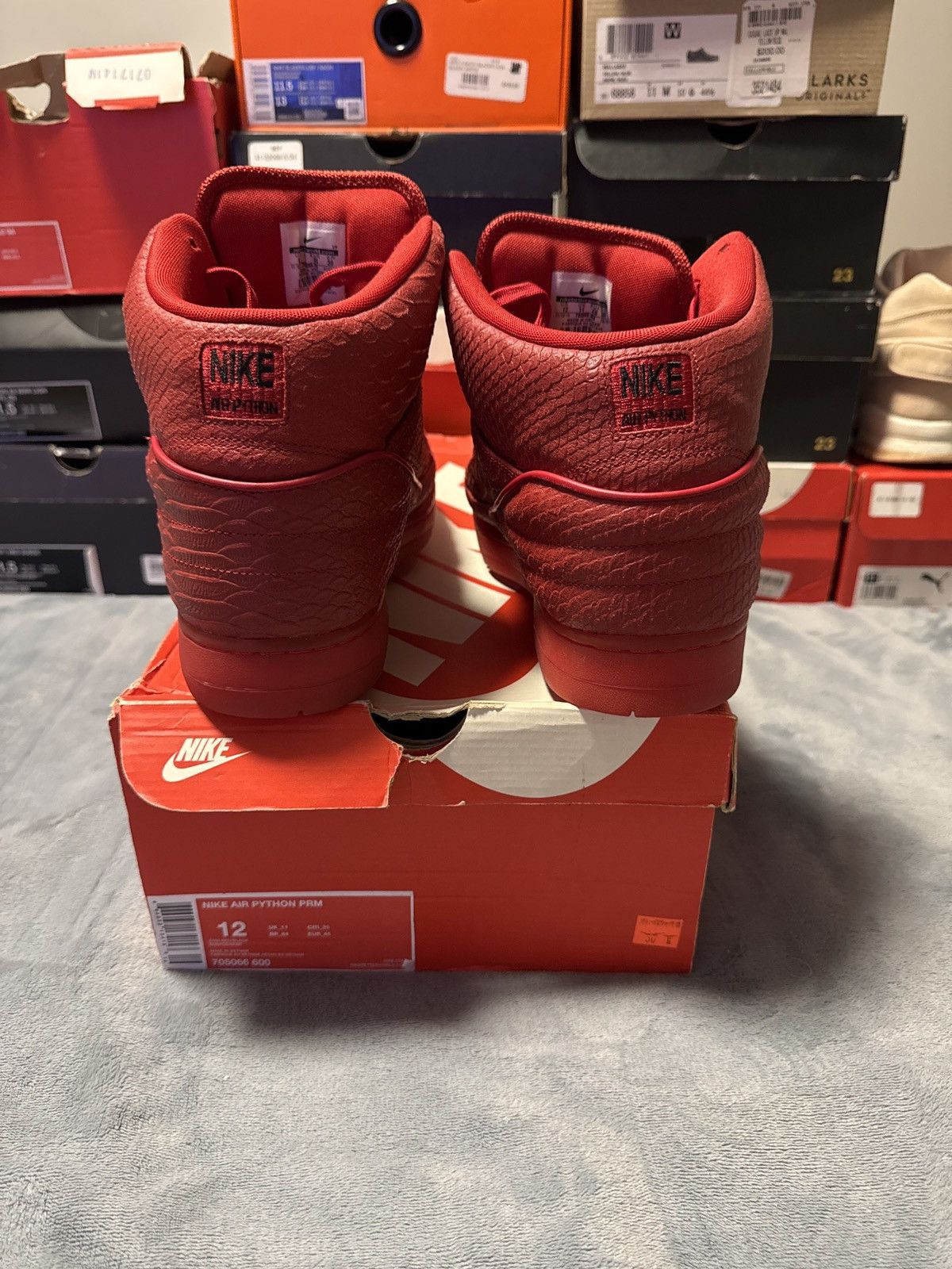 Nike Nike Air Python PRM ‘Red October’ Size US 12 / EU 45 - 3 Thumbnail