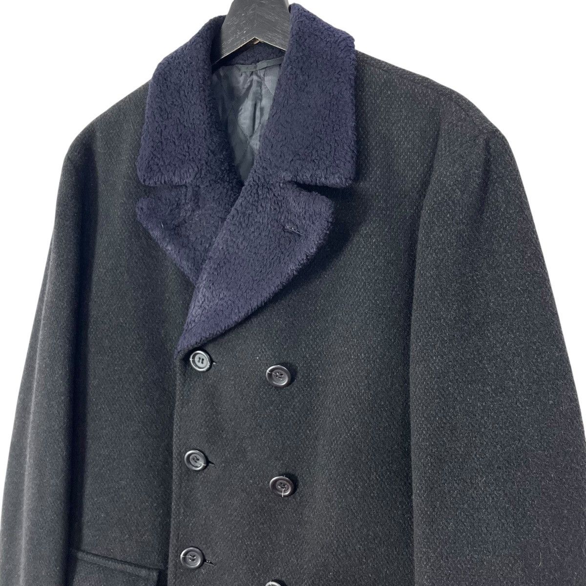 Designer × Y's for Men × Yohji Yamamoto Yohji Yamamoto AAR Design Pea Coat Size US L / EU 52-54 / 3 - 2 Thumbnail
