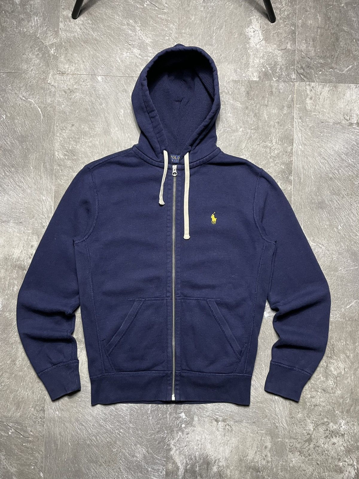 Vintage Polo Ralph Lauren Boxy Zip Hoodie Y2K XS