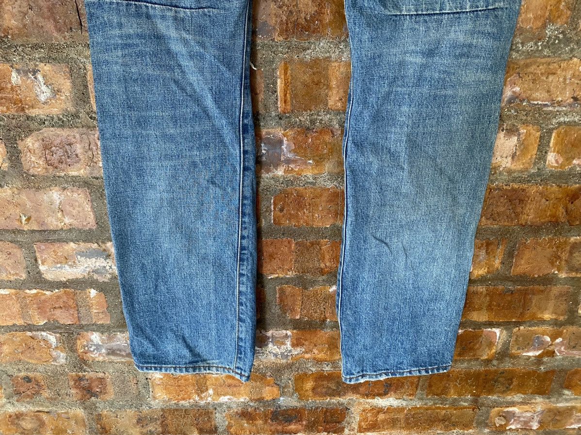 Lad Musician 2000s Nonactive Distressed Dirty Whisker selvedge denim Size US 31 - 18 Thumbnail