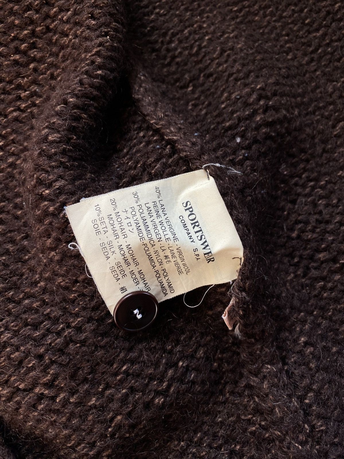 C.P. Company × Massimo Osti Vintage C.P. Company Rare Military Cardigan Size US S / EU 44-46 / 1 - 7 Thumbnail