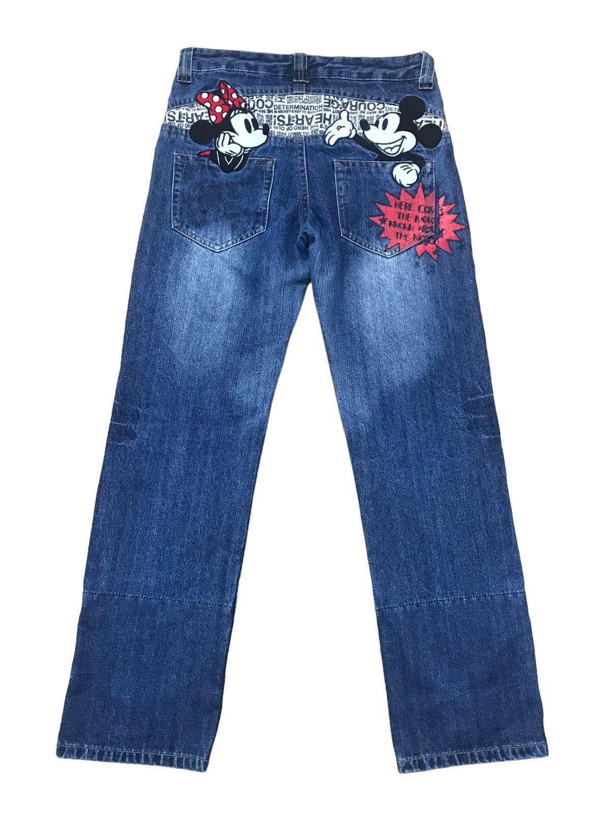 Cartoon Network × Disney × Mickey Mouse Mickey Mouse Embroidered Pant Size US 32 / EU 48 - 1 Thumbnail
