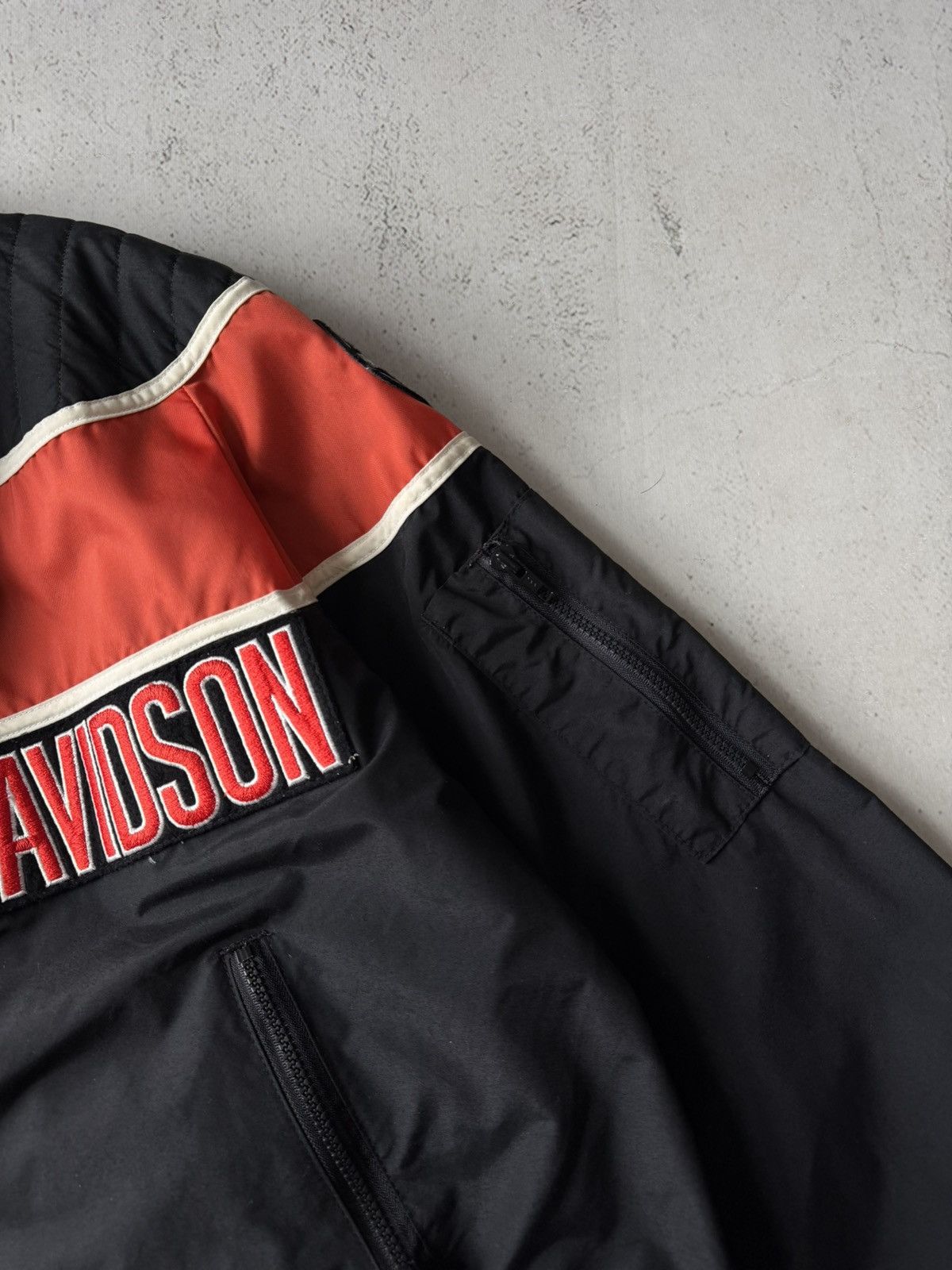 Harley Davidson Harley Davidson HD Vintage Made USA Motorcycles Logo Jacket Size US L / EU 52-54 / 3 - 10 Thumbnail
