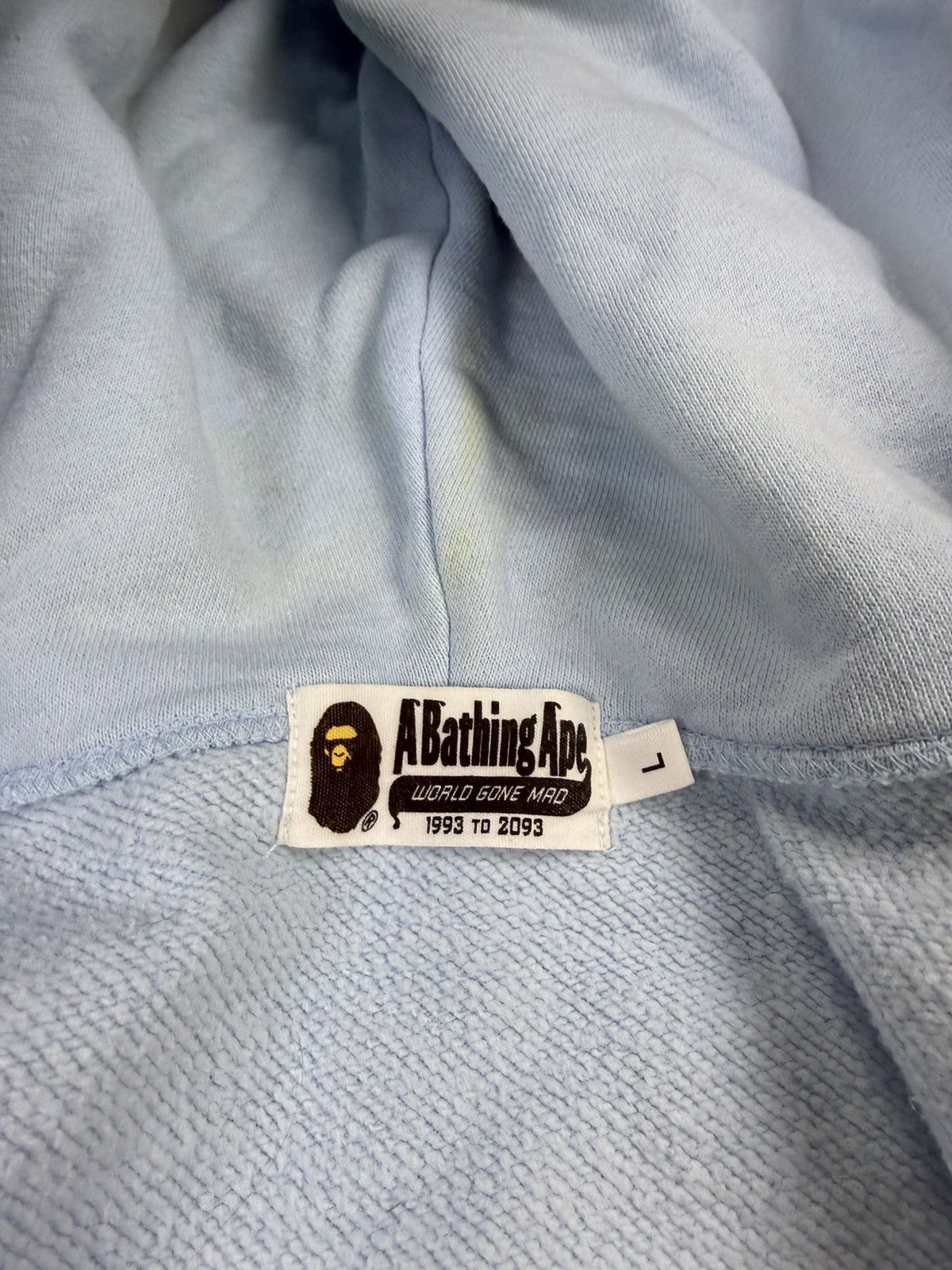 Bape Bathing Ape light blue Size Large Size US L / EU 52-54 / 3 - 10 Thumbnail