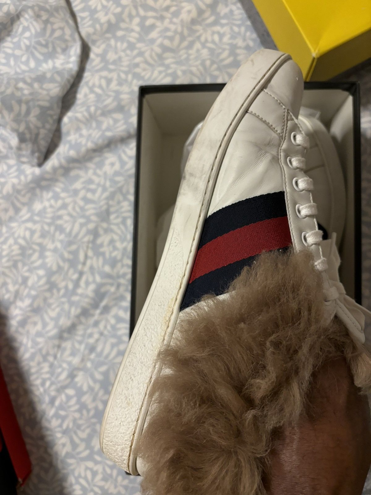 Gucci Fur aces Size US 11 / EU 44 - 11 Thumbnail