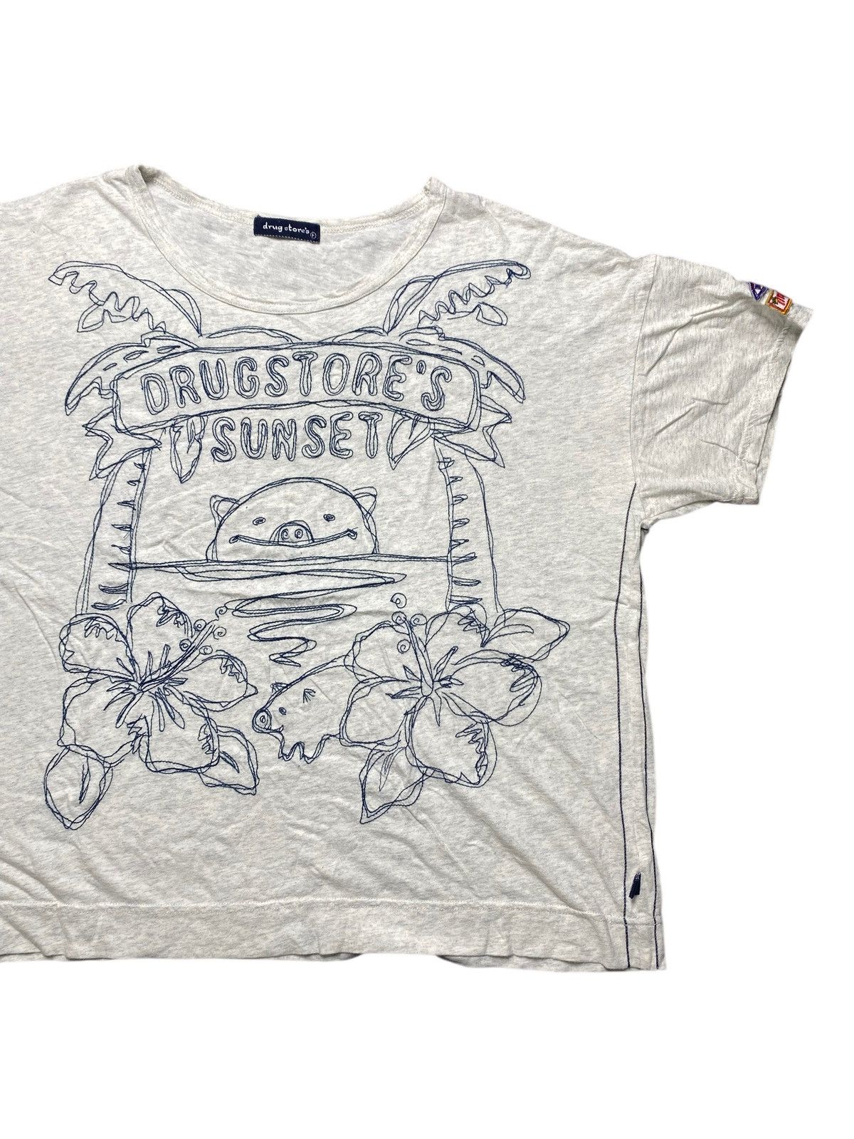 Japanese Brand VINTAGE DRUG STORE SUNSET TSHIRT Size US XL / EU 56 / 4 - 4 Thumbnail