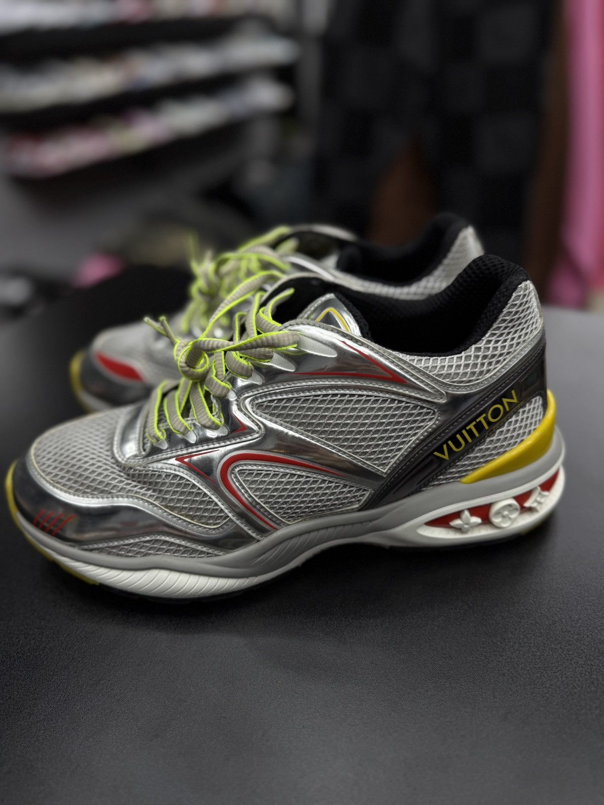 Louis Vuitton Louis Vuitton Trail Sneaker Silver Size 7.5LV/8.5US Size US 8.5 / EU 41-42 - 15 Thumbnail