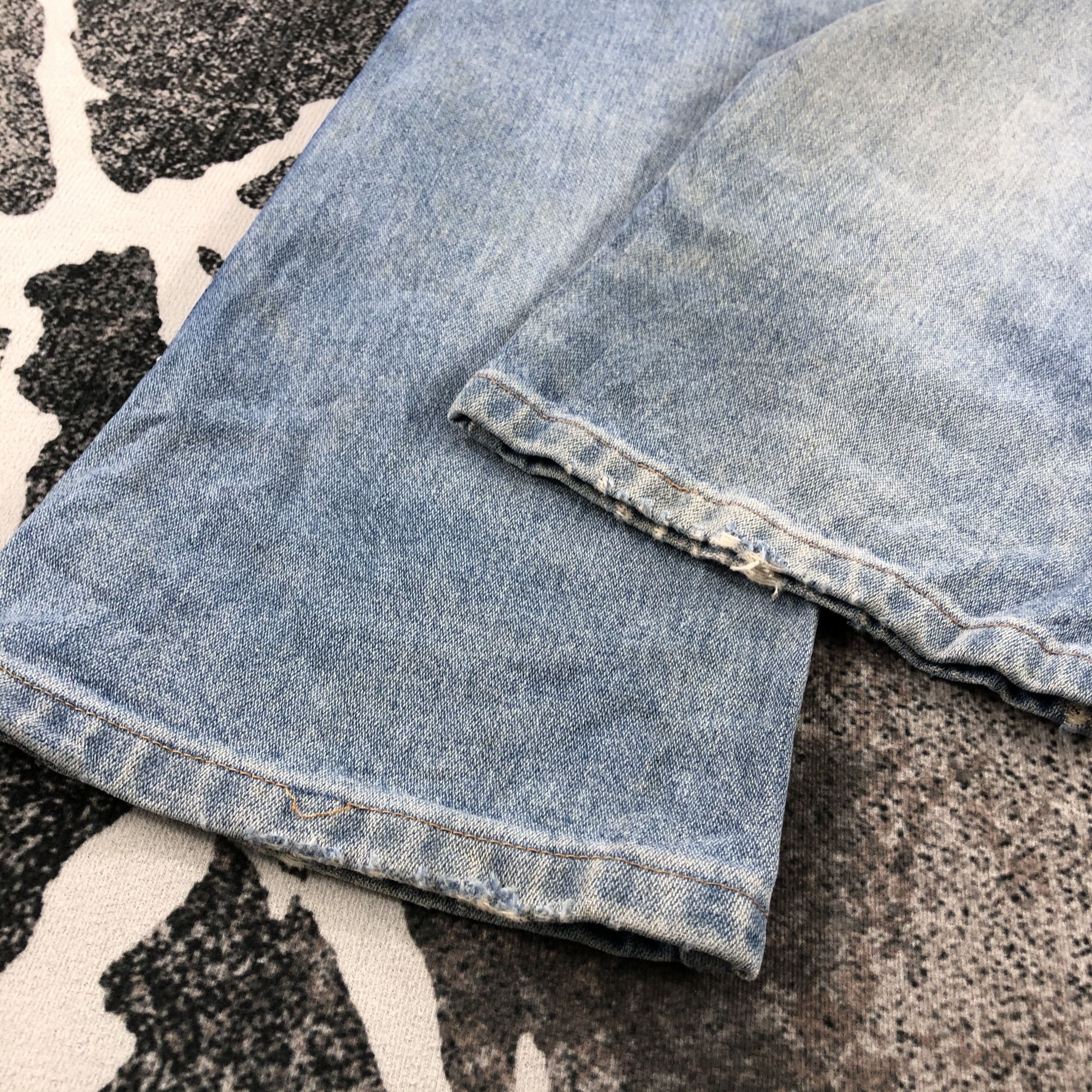 Vintage Vintage Wrangler Jeans Distressed Denim KJ1106 Size US 34 / EU 50 - 6 Thumbnail
