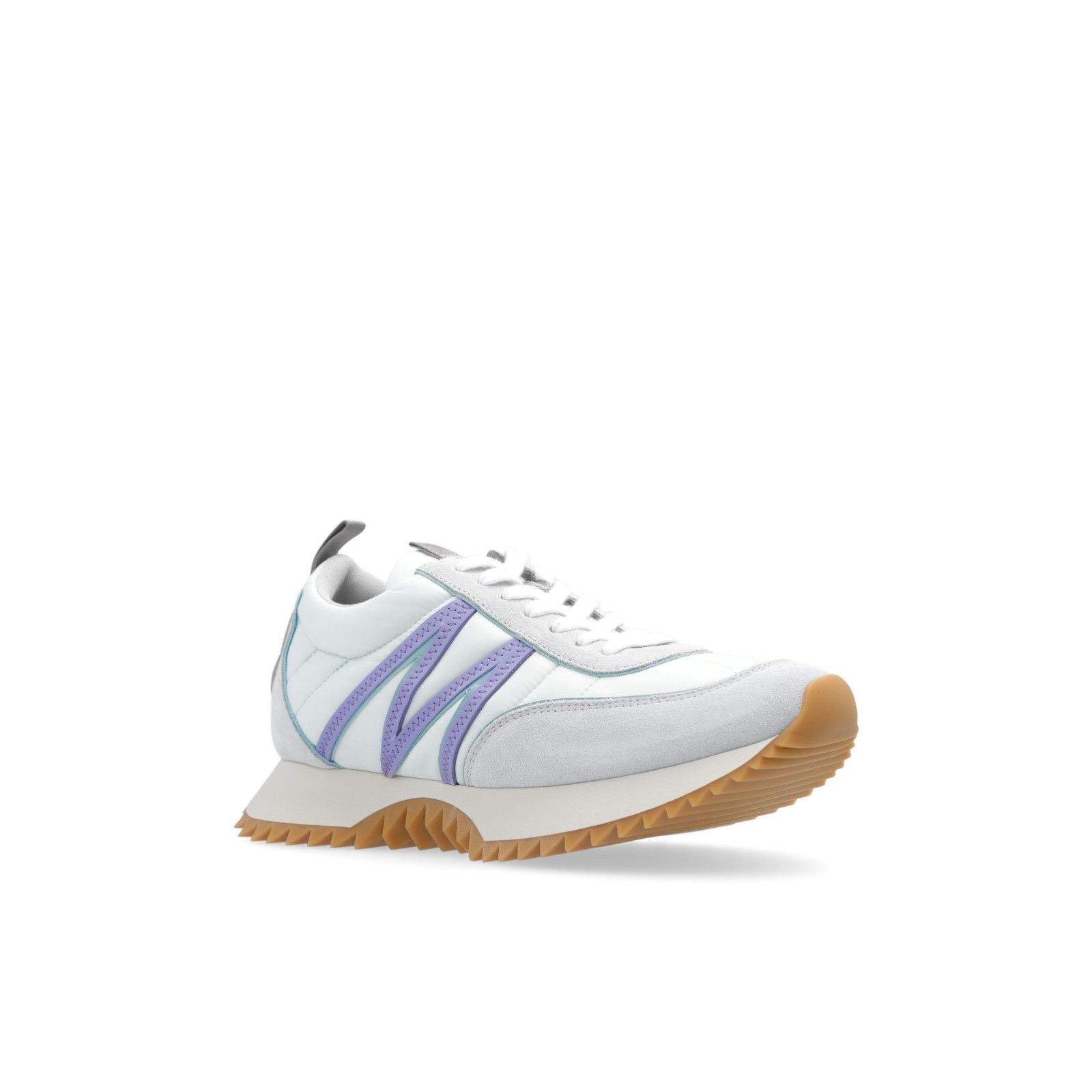 MONCLER Women's Pacey White/Purple Sneakers New (Women's siz