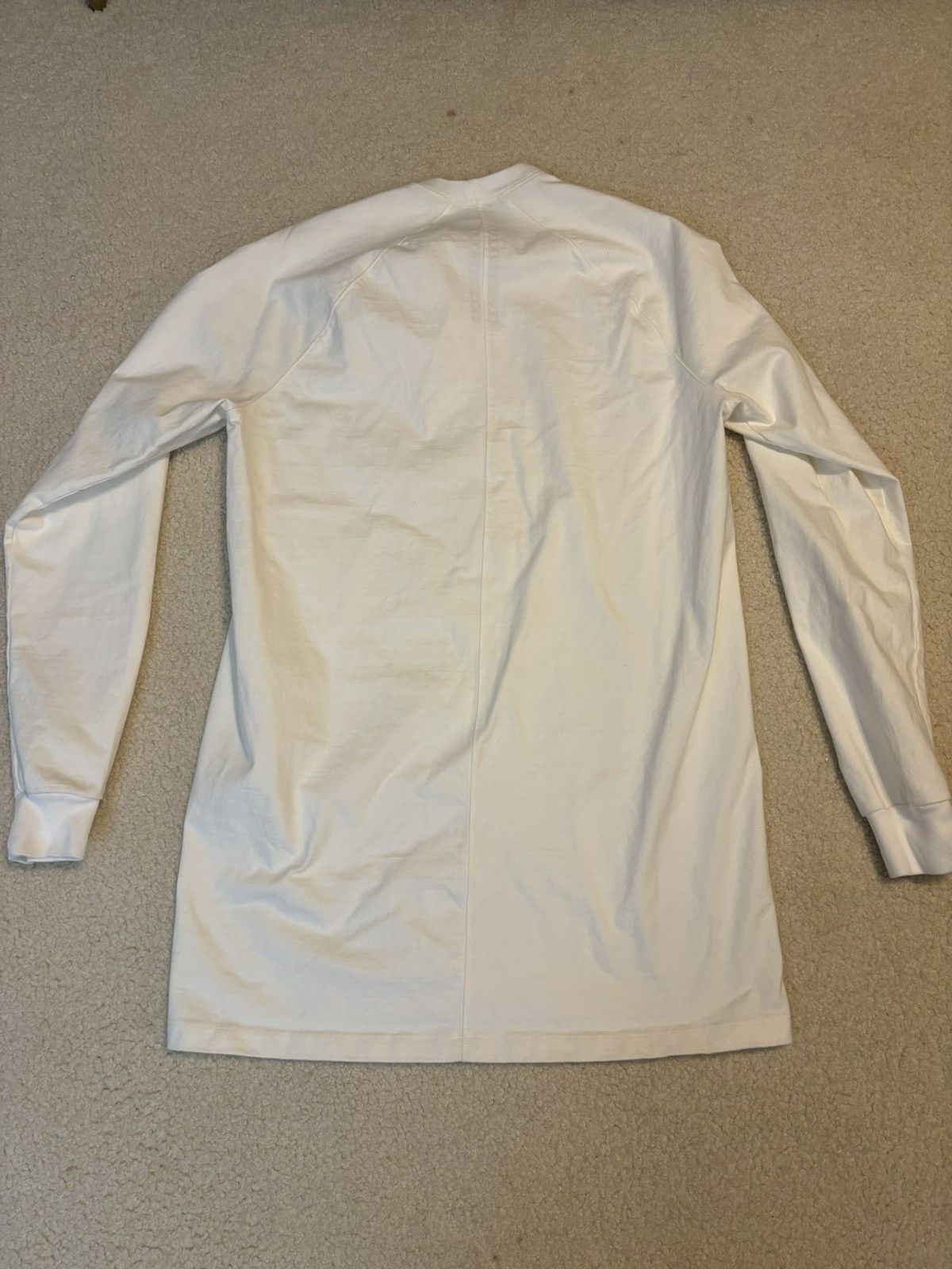 Rick Owens Rick Owens FW14 Moody Long Sleeve Crewneck White Size US S / EU 44-46 / 1 - 8 Thumbnail