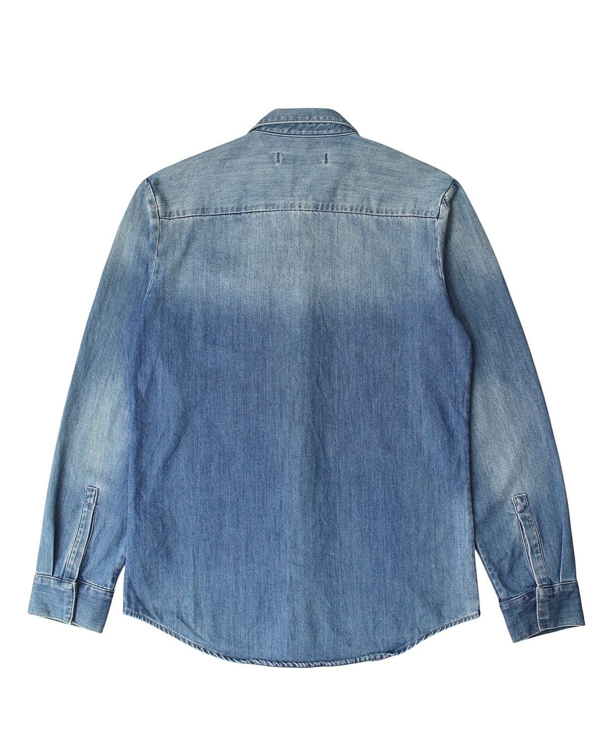 Calvin Klein 2000S CALVIN KLEIN JEANS PATCHED DENIM SHIRT Size US M / EU 48-50 / 2 - 2 Thumbnail
