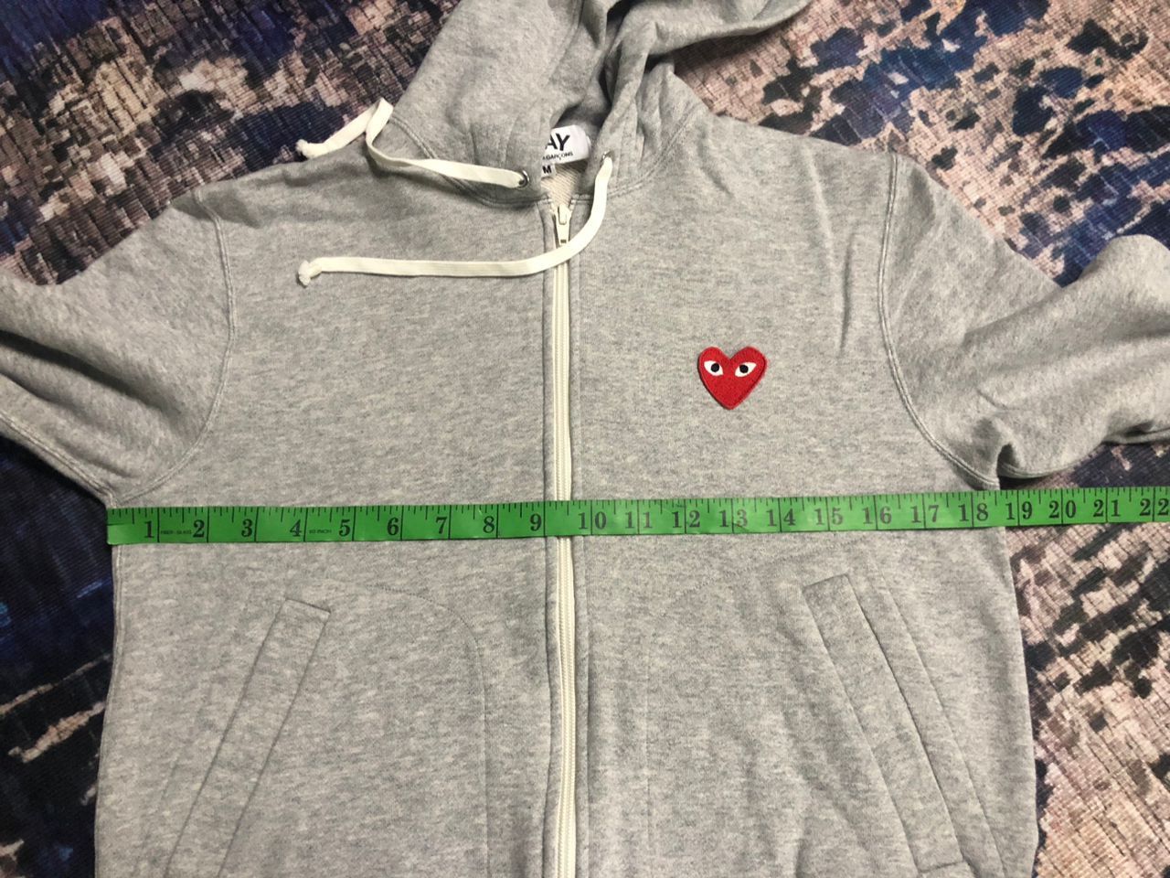 Comme des Garcons PLAY Comme Des Garcons Play Hoodie Zipper Crops AD2023/7 Size M / US 6-8 / IT 42-44 - 18 Thumbnail