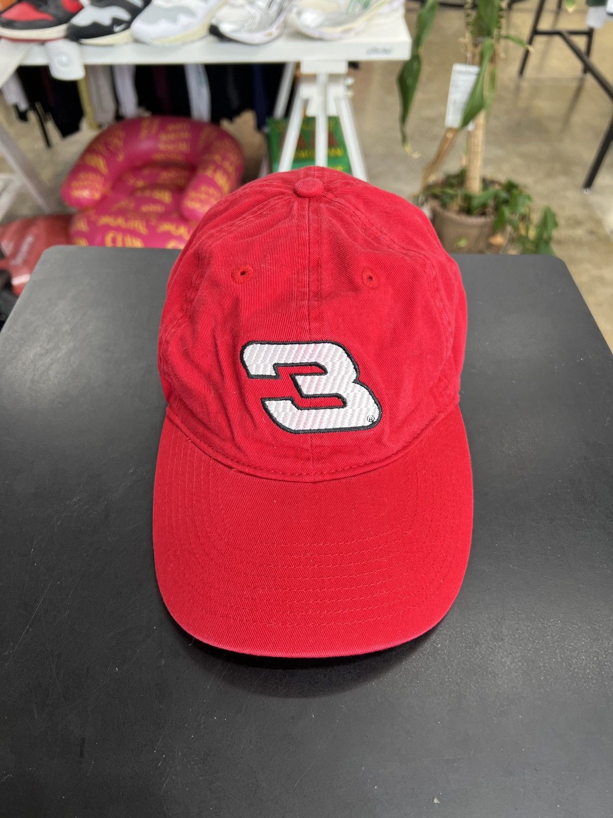 NASCAR × Vintage Vintage NASCAR Dale Earnhardt 3 Hat Size ONE SIZE - 2 Thumbnail