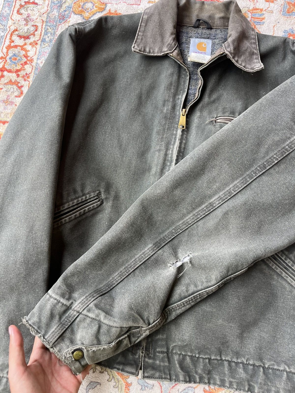 Carhartt 90s vintage carhartt detroit jacket Size US M / EU 48-50 / 2 - 4 Thumbnail