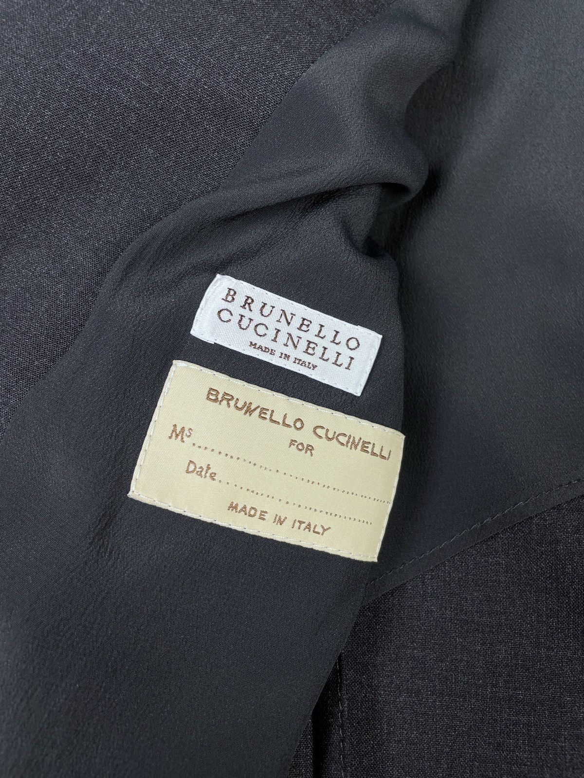 Brunello Cucinelli Brunello Cucinelli Wool Applique Pocket Blazer Jacket 40 Size S / US 4 / IT 40 - 16 Thumbnail