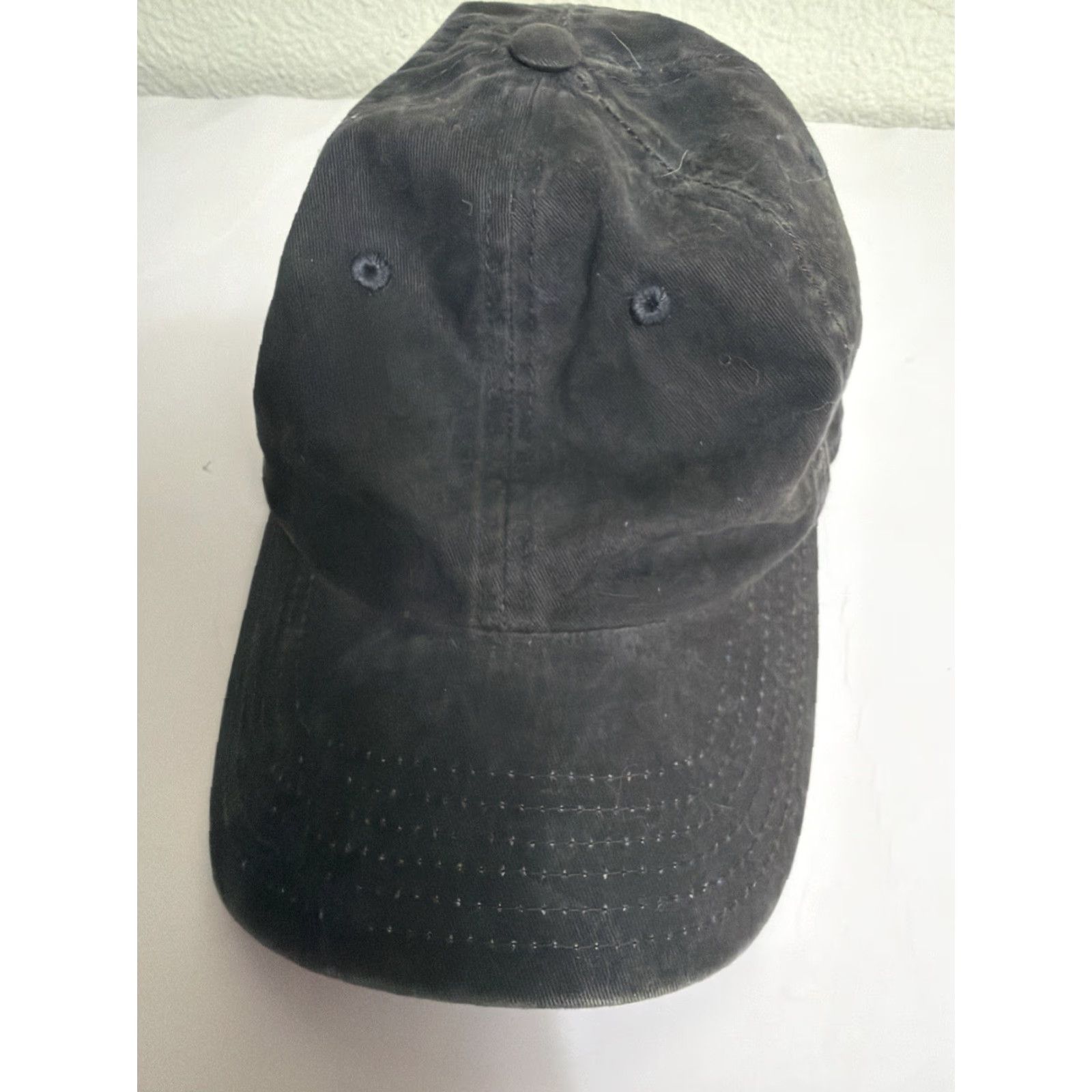 Vintage American Needs Strapback Baseball Hat Dad Faded Black Adjustable Size ONE SIZE - 3 Thumbnail