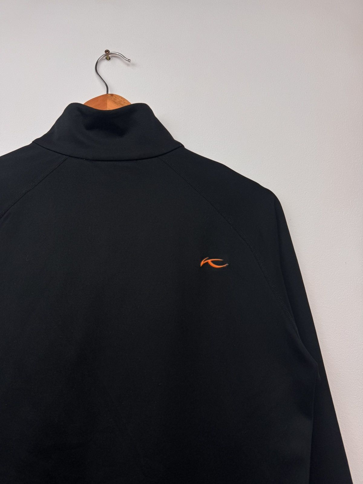 KJUS Kjus Men Thermal Half Zip Sweater Black Orange Size L Size US L / EU 52-54 / 3 - 10 Thumbnail