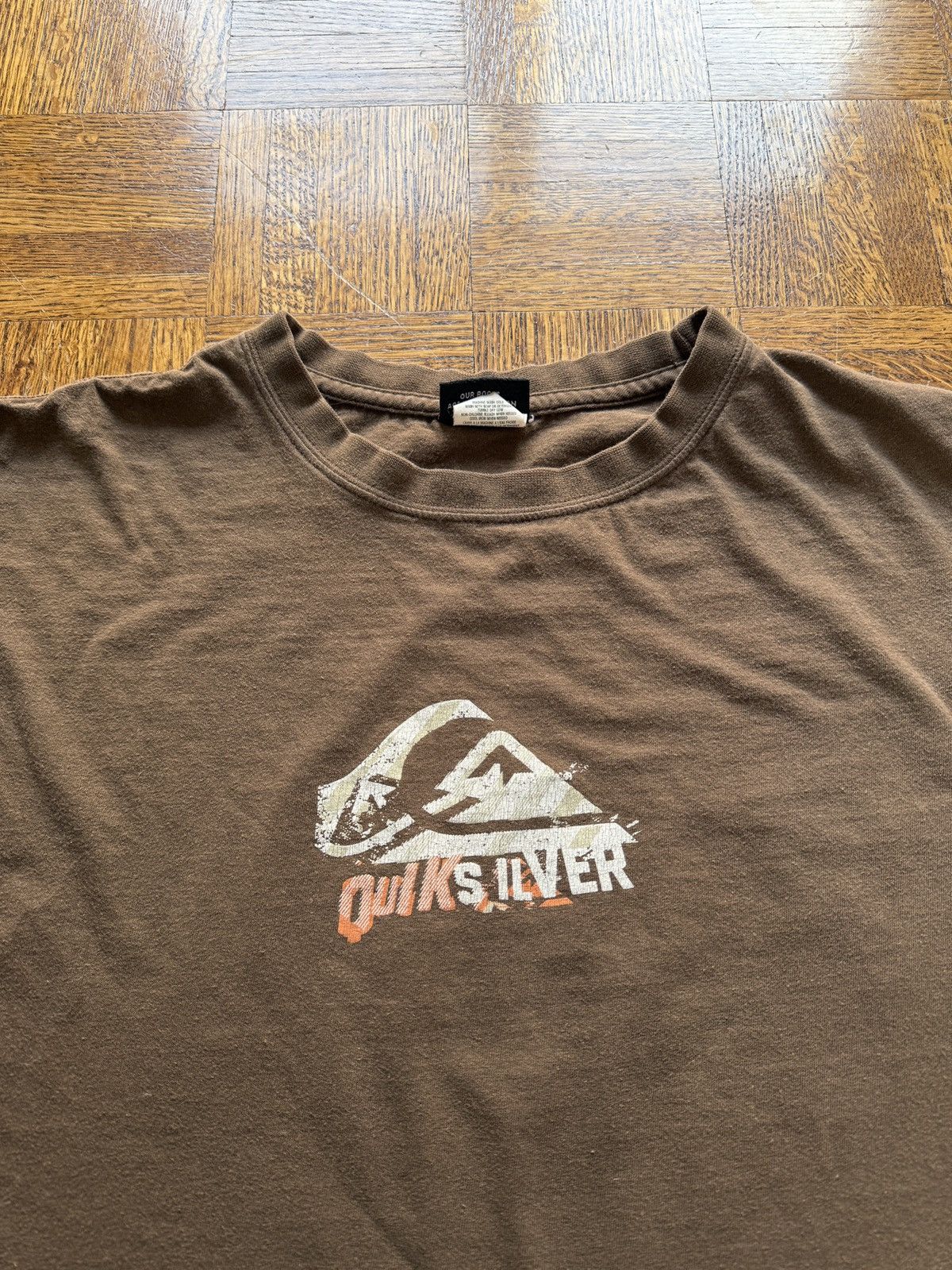 Quiksilver Vintage Y2K Quiksilver Logo Graphic Tee Size US XL / EU 56 / 4 - 7 Thumbnail