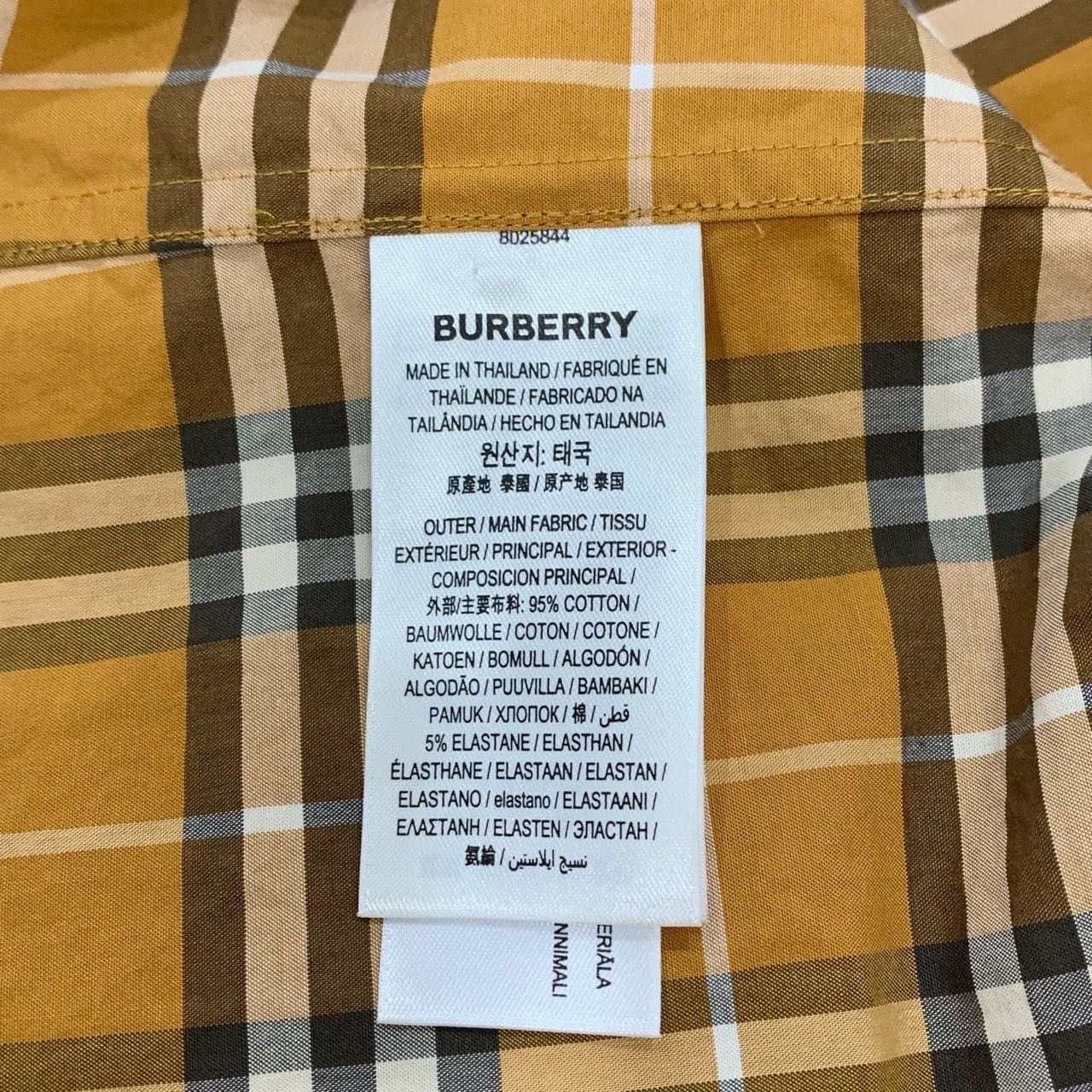 Burberry Burberry Classic Check Collared Long Sleeve Shirt K26WX Size US XS / EU 42 / 0 - 7 Thumbnail