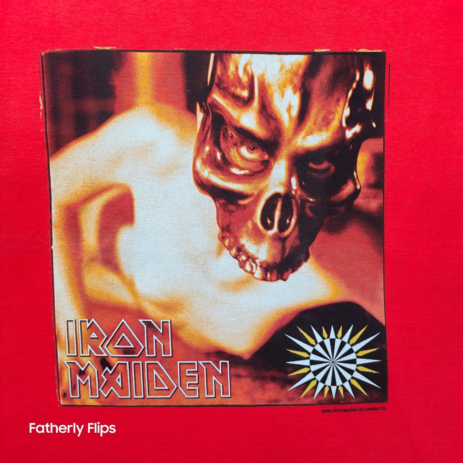 Fruit Of The Loom VTG New Iron maiden 2003 dance of death tour large Concert T Size US L / EU 52-54 / 3 - 2 Thumbnail