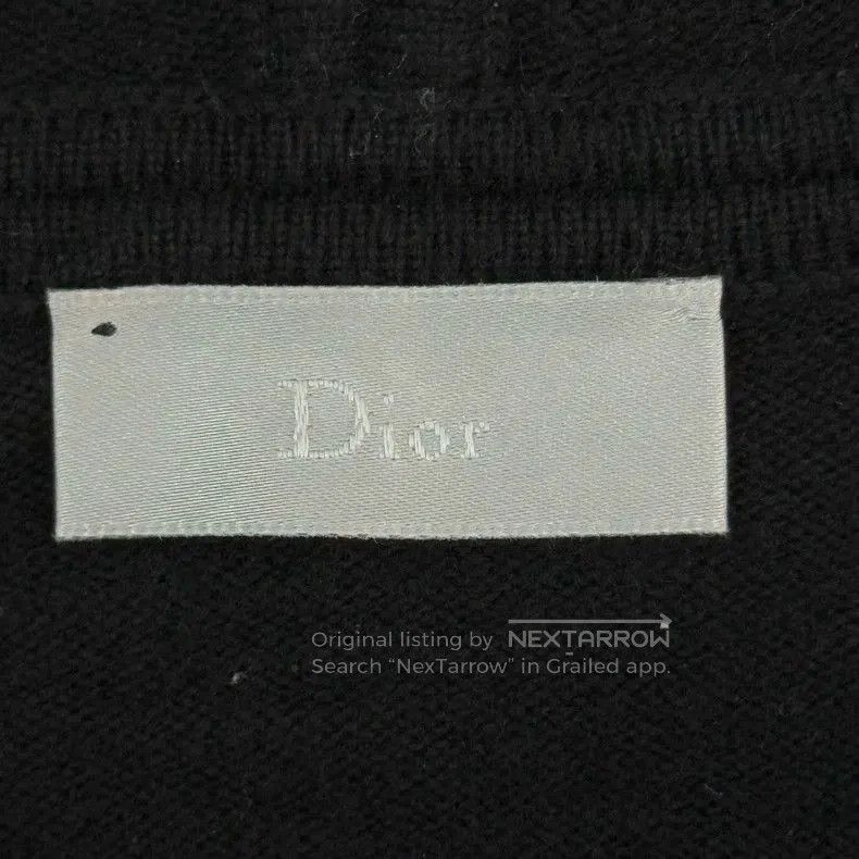 Dior Dior Black Cashmere Zip Hoodie M. Size US M / EU 48-50 / 2 - 5 Thumbnail