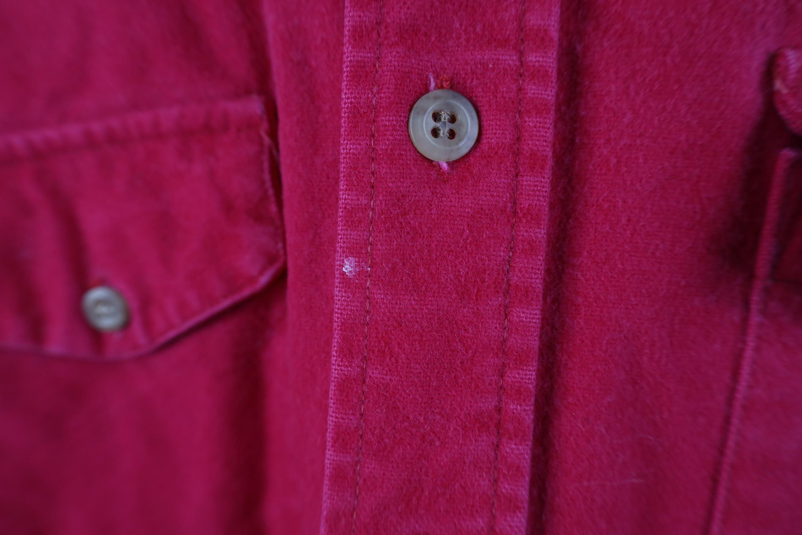 Vintage Vintage 80s 90s Streetwear Chamois Cloth Button Shirt USA Size US M / EU 48-50 / 2 - 5 Thumbnail