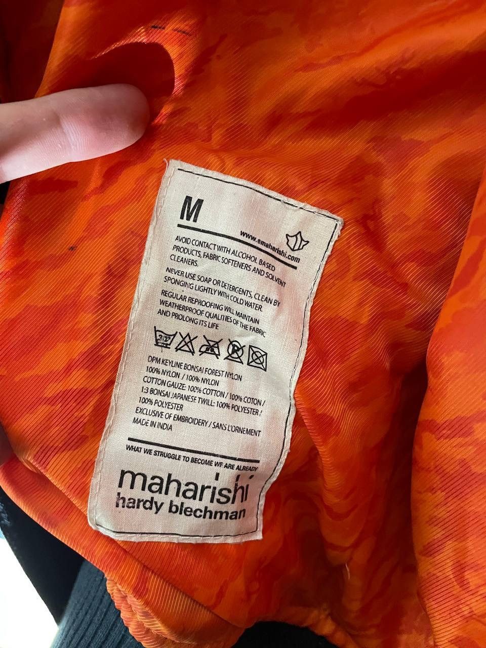 Maharishi × Vintage Maharishi Vintage Hardy Blechman Bomber Jacket Size US M / EU 48-50 / 2 - 6 Thumbnail