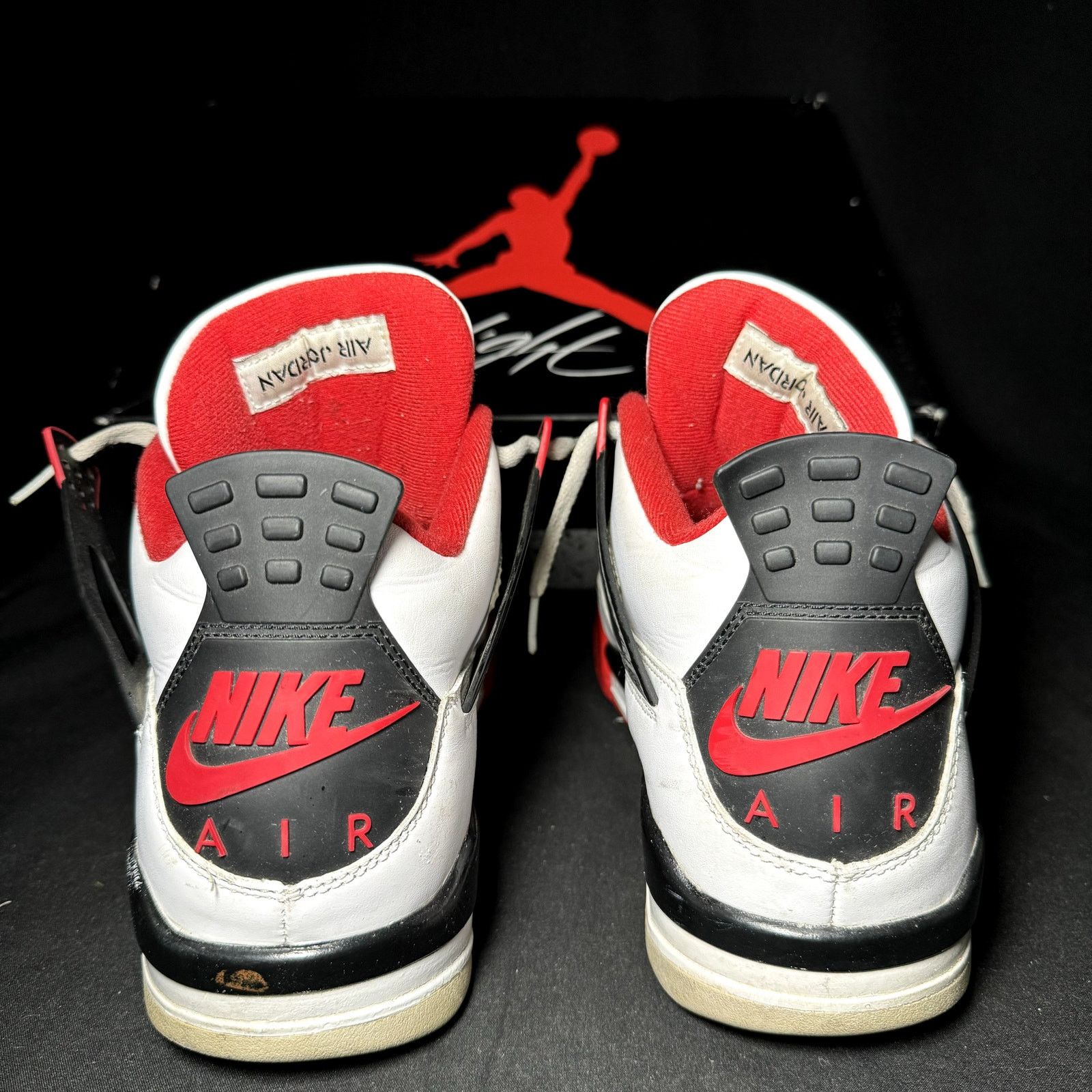 Jordan Brand × Nike Size 12 - Nike Air Jordan 4 Retro OG Fire Red Men's Shoes Size US 12 / EU 45 - 5 Thumbnail