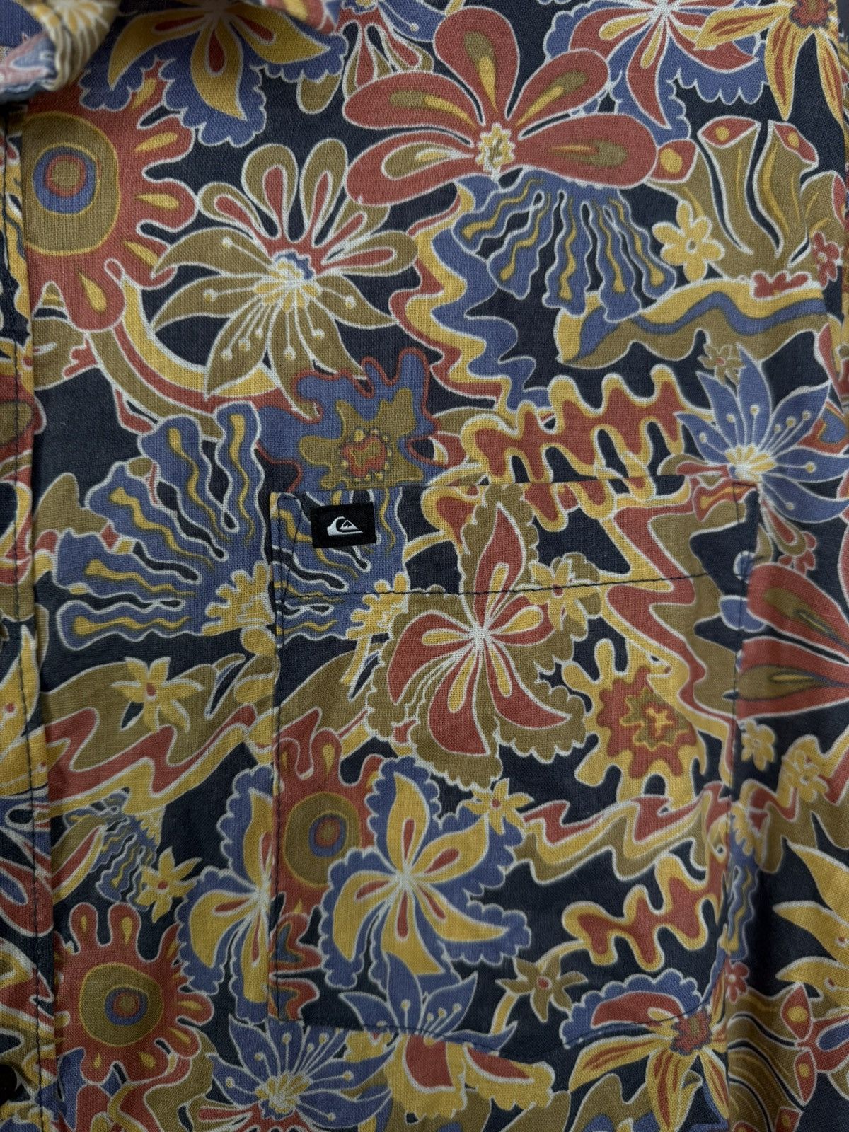 Quiksilver Quiksilver crazy Hawaiian outdoor shirt Size US XXL / EU 58 / 5 - 3 Thumbnail