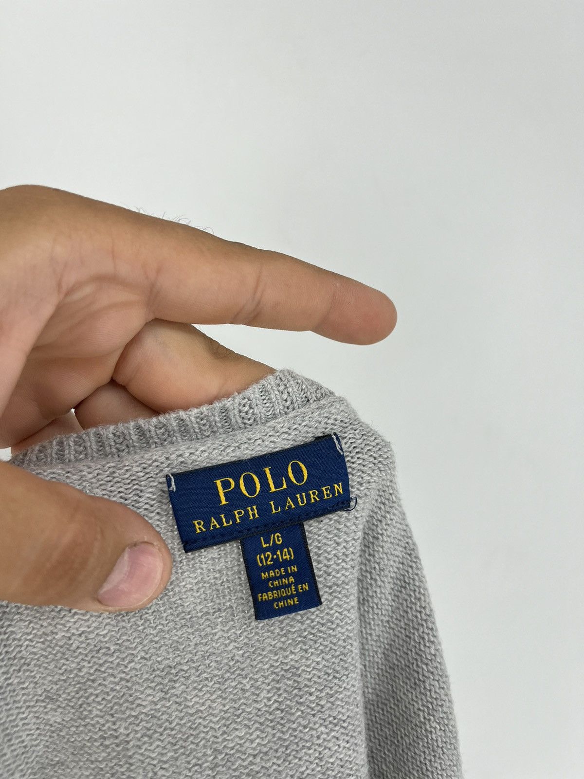 Polo Ralph Lauren × Vintage Vintage 90s Polo Ralph Lauren London Sexy Girl Sweater Size S / US 4 / IT 40 - 7 Thumbnail