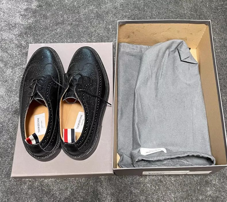 Thom Browne Thom Browne Hand-carved leather shoes made in England Size US 8.5 / EU 41-42 - 6 Thumbnail