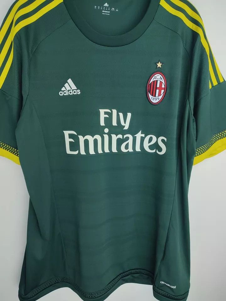 Adidas AC Milan 2015-16 THIRD FOOTBALL SHIRT SOCCER JERSEY ADIDAS Size US XL / EU 56 / 4 - 9 Thumbnail