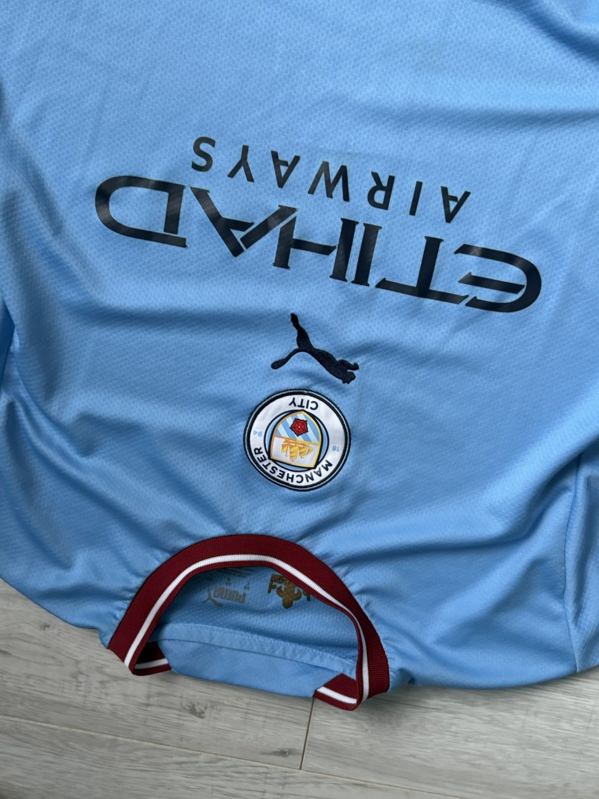 Puma Manchester City soccer jersey hype shirt Size US L / EU 52-54 / 3 - 2 Thumbnail