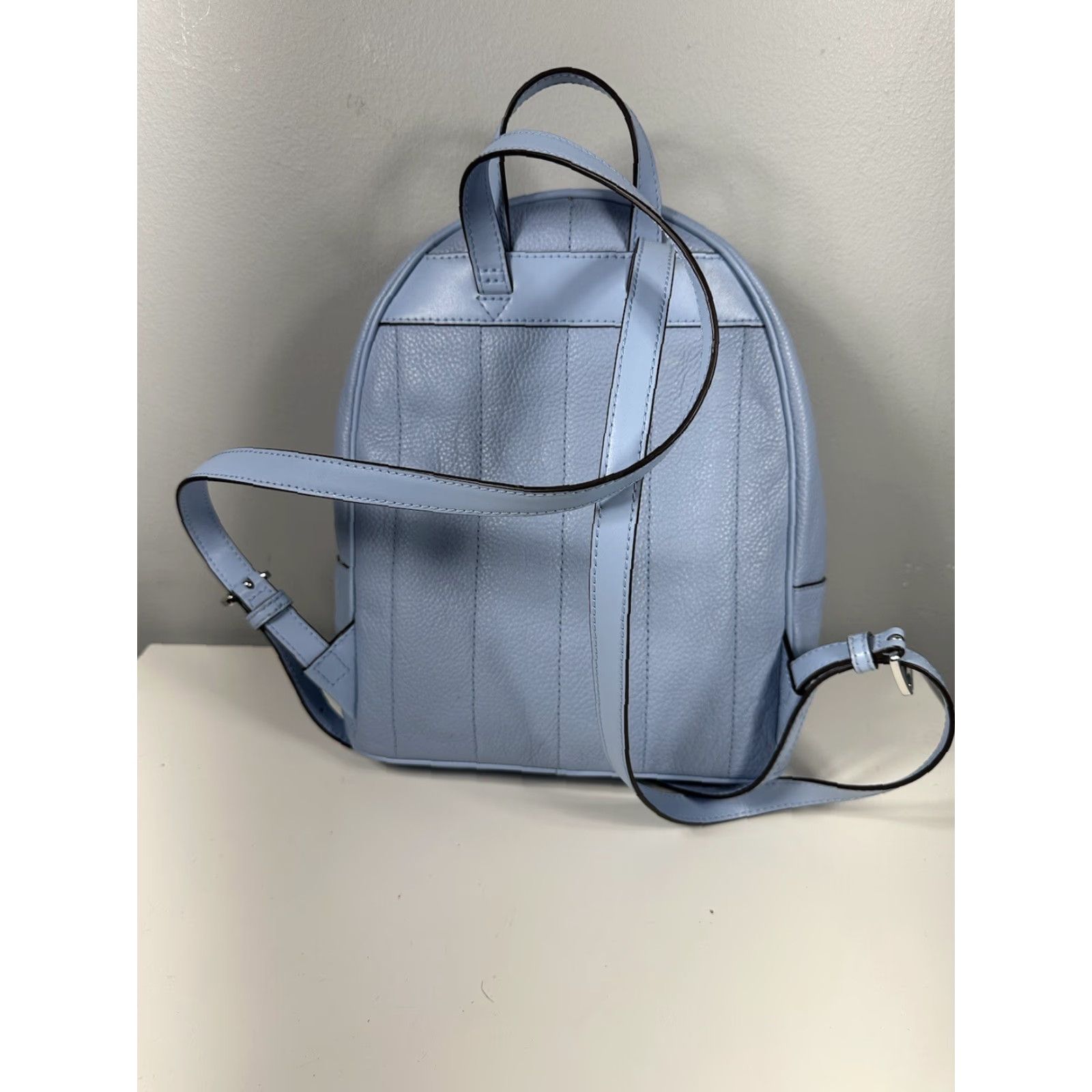 Michael Kors **Michael Kors Kenly Medium Blue Pebbled Leather Women's Backpack** User: Michael Kors Kenly Medium Blue Pebbled Leather Women's Backpack Size ONE SIZE - 5 Thumbnail