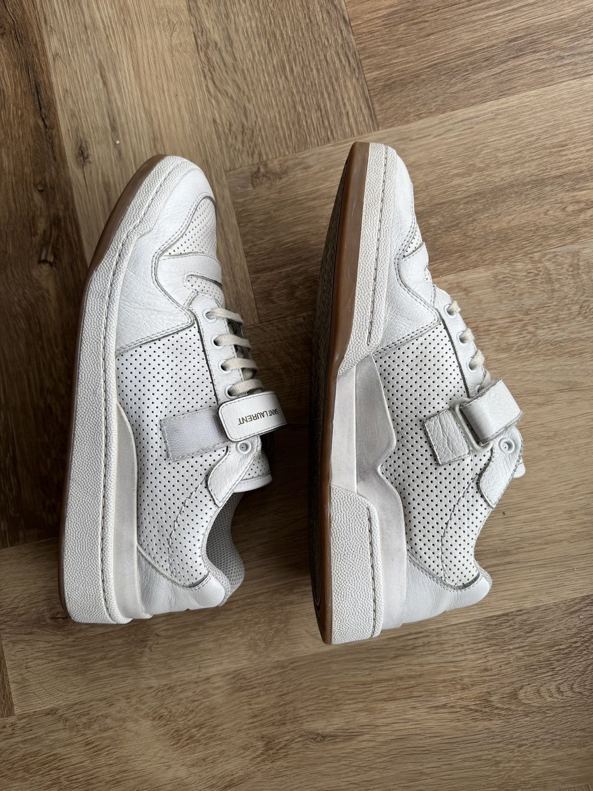 Saint Laurent Paris × Yves Saint Laurent Saint Laurent YSL SLP SL24 Hedi low top Size US 10 / EU 43 - 3 Thumbnail