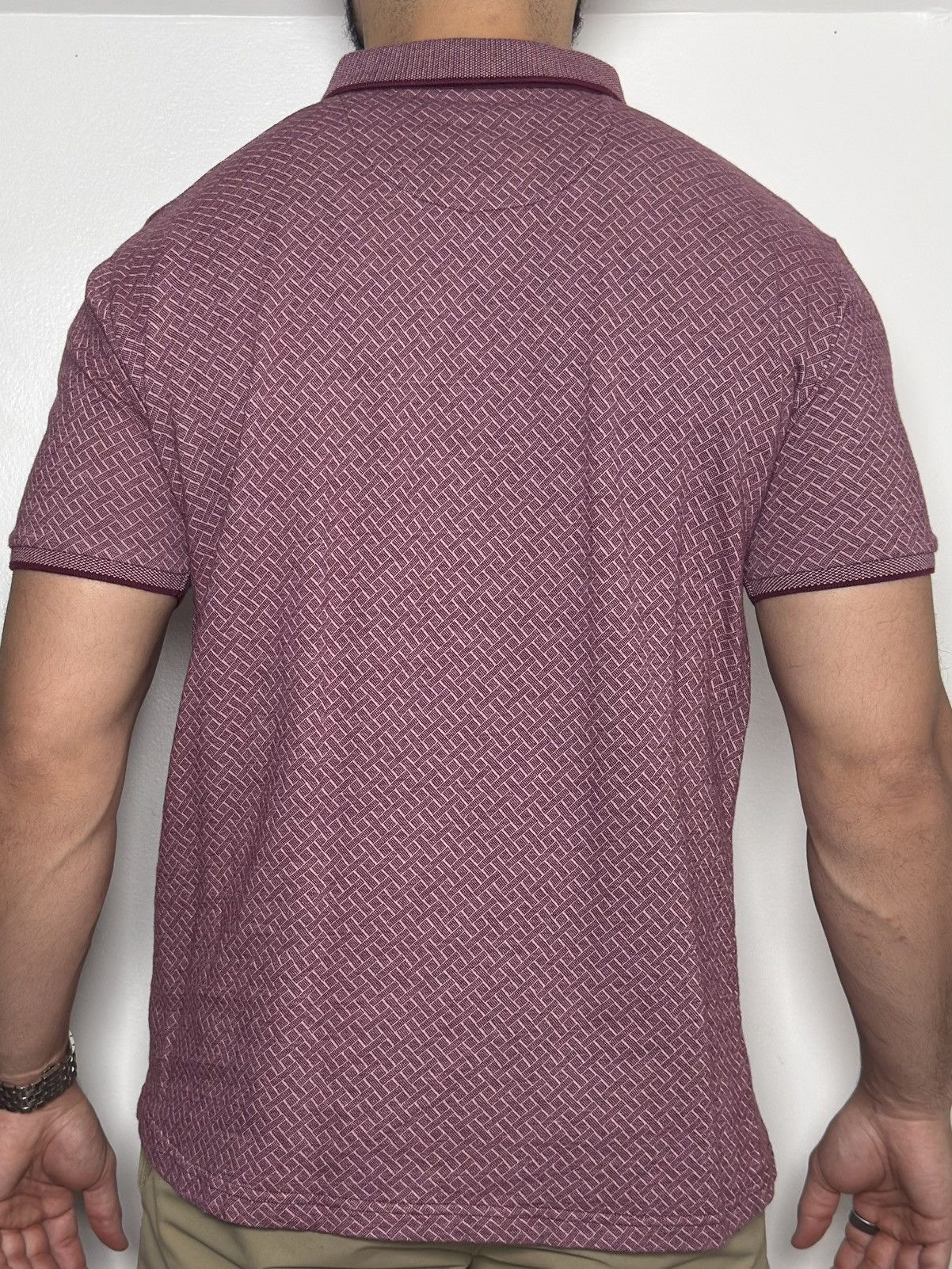 Other Stitches & Rivets Burgundy Polo Size US M / EU 48-50 / 2 - 4 Thumbnail
