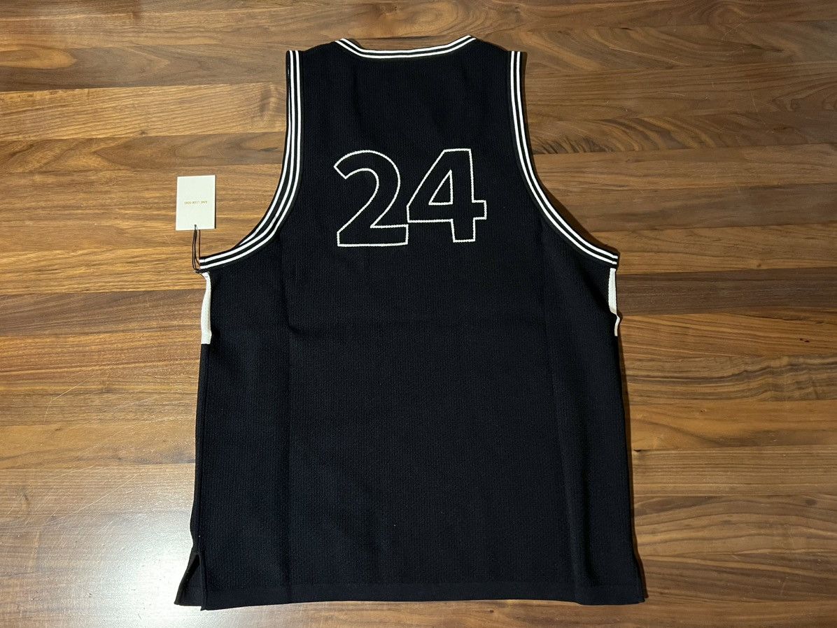 Aime Leon Dore Aime Leon Dore ALD Knit Basketball Jersey Sweater Logo Black Size US L / EU 52-54 / 3 - 5 Thumbnail