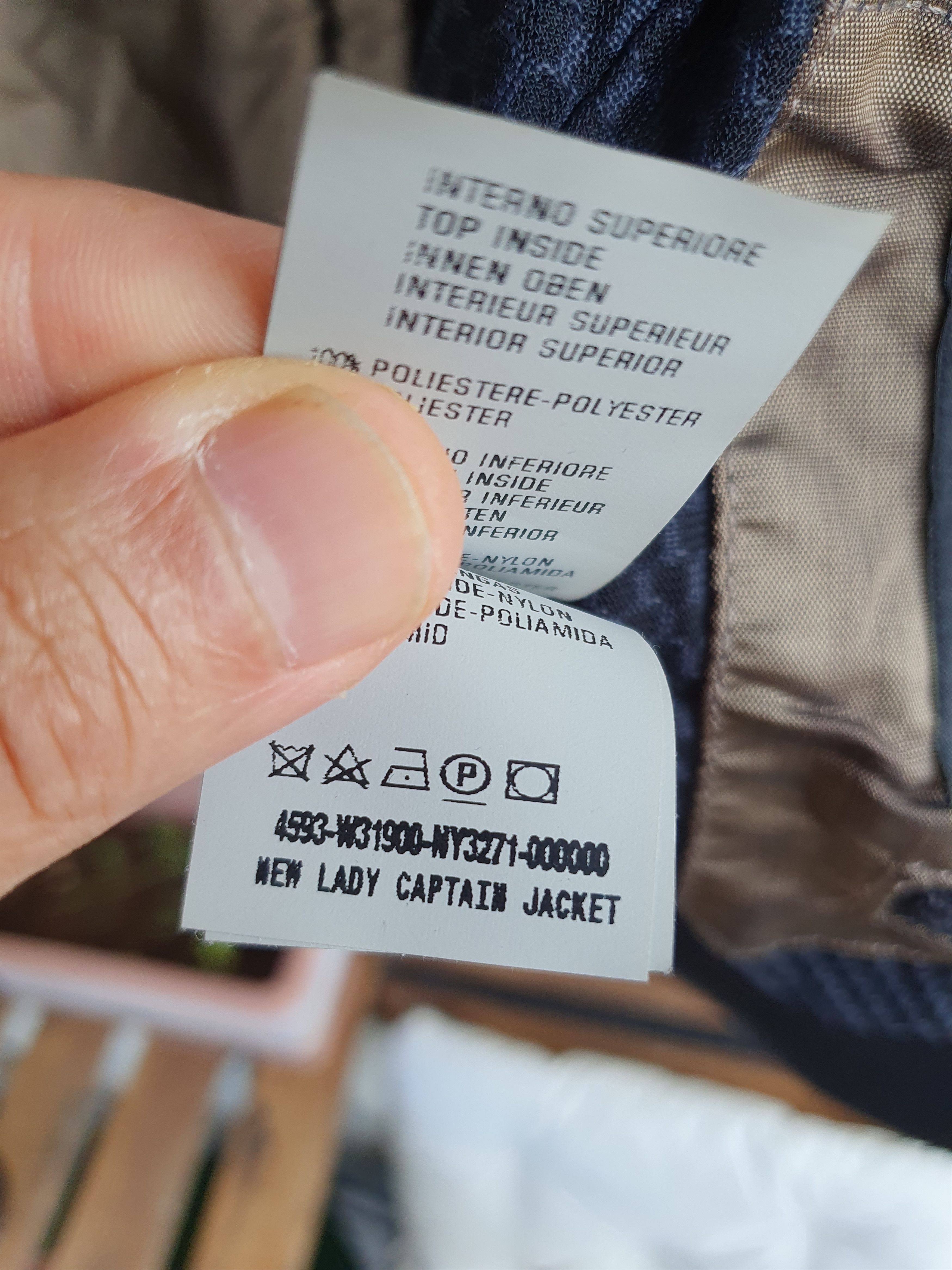 Refrigiwear RefrigiWear Lady Captain Jacket Cool Max Lining sz M Size M / US 6-8 / IT 42-44 - 7 Thumbnail