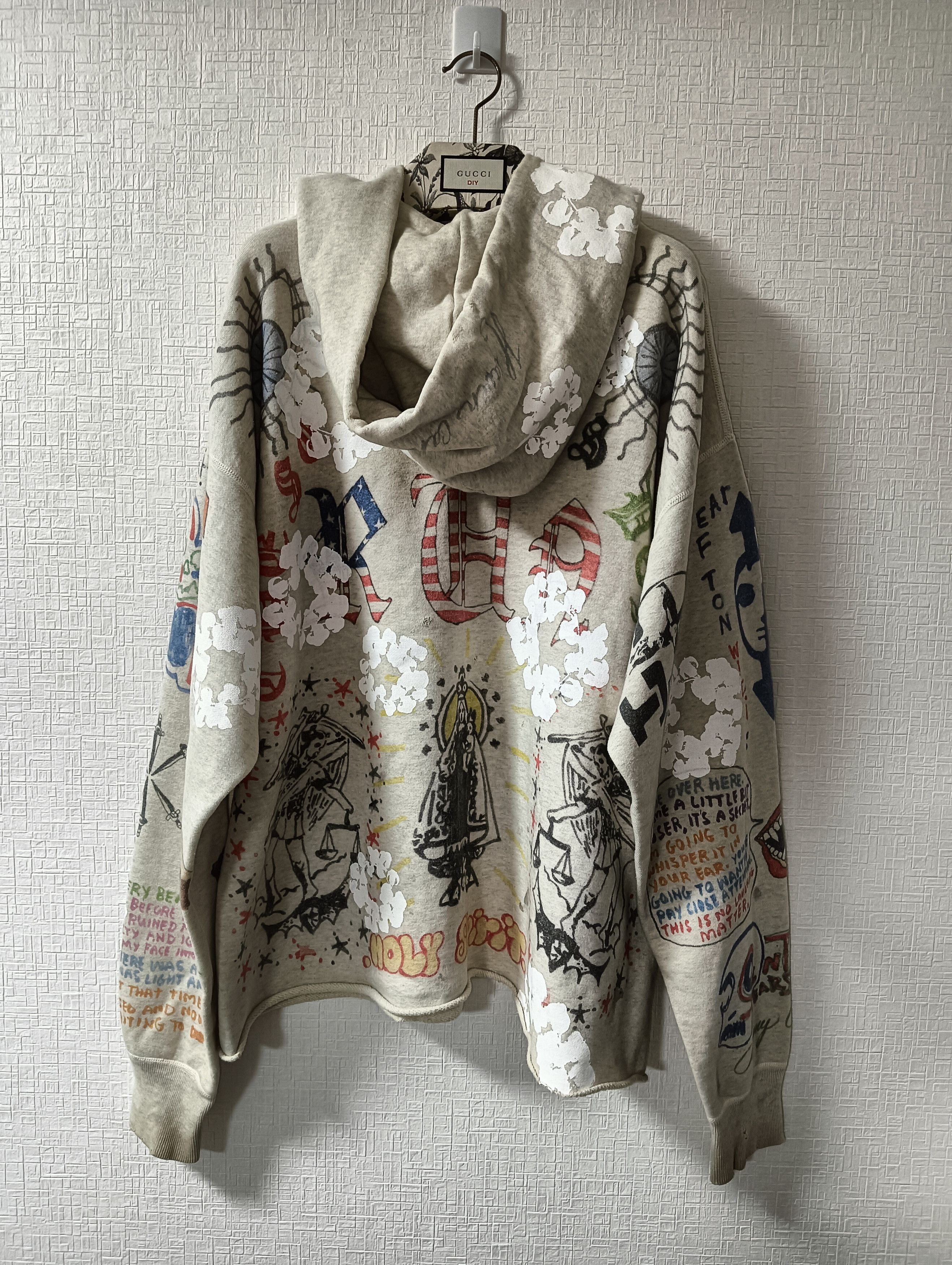 Saint Michael Denim Tears Saint Michael Hoodie Size US XL / EU 56 / 4 - 2 Thumbnail