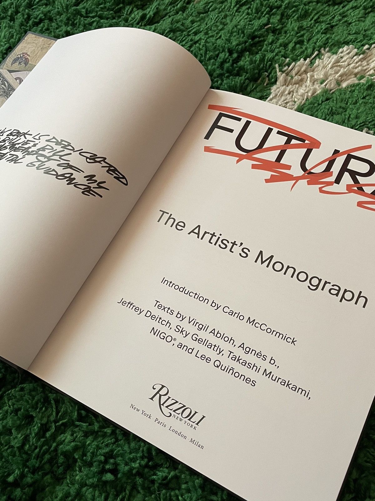 Futura × Rizzoli The artists monograph futura hardcover coffee table book Size ONE SIZE - 6 Thumbnail