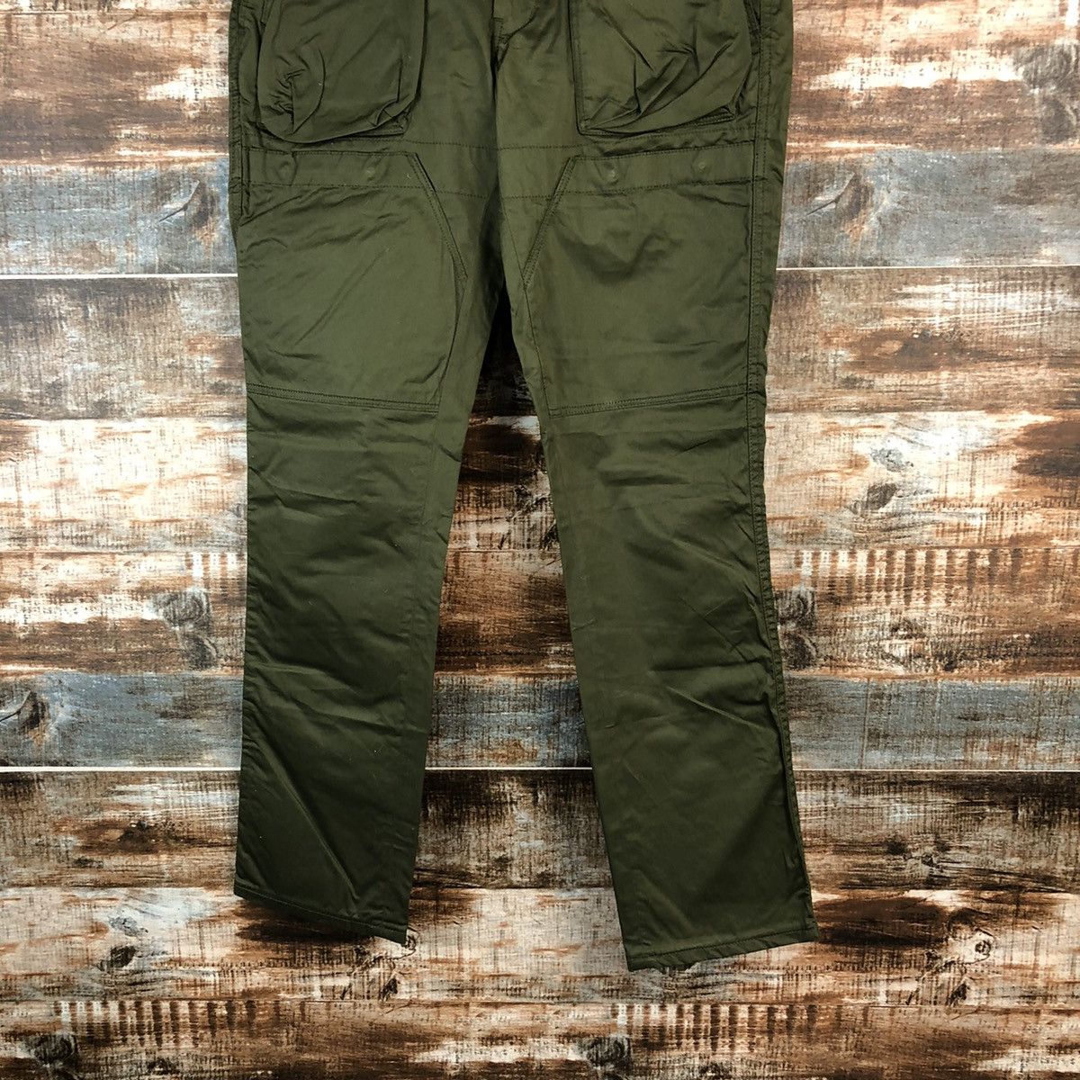 Japanese Brand Vital Green Cargo utility tactical Multipocket Pants #A2556 Size US 29 - 3 Thumbnail