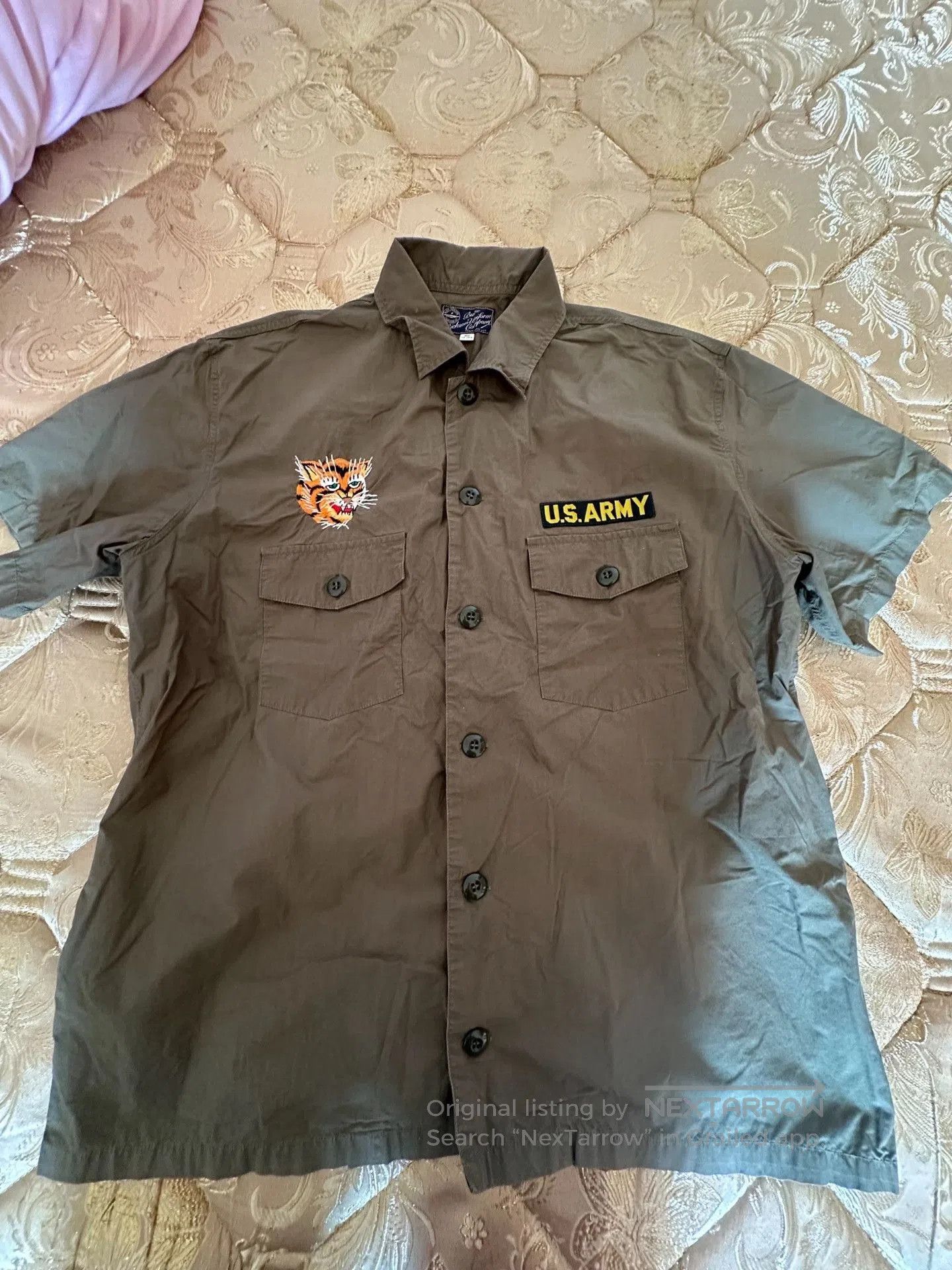Buzz Rickson's Vintage Military Style Officers Shirt. Size US M / EU 48-50 / 2 - 1 Thumbnail